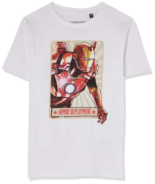 marvel-bomarcots171-t-shirt-gar-on-10-ans-super-h-ros-coton image 1