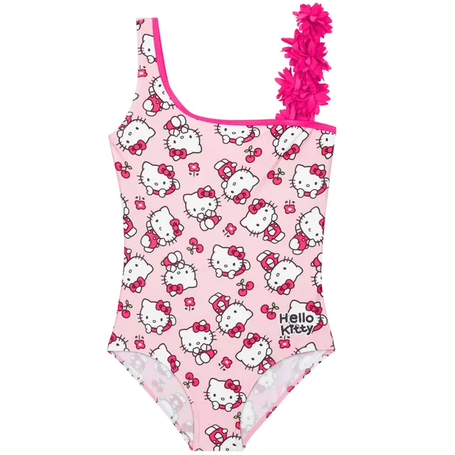 hello-kitty-maillot-de-bain-fille-une-pi-ce-stretch-5-14-ans image 1
