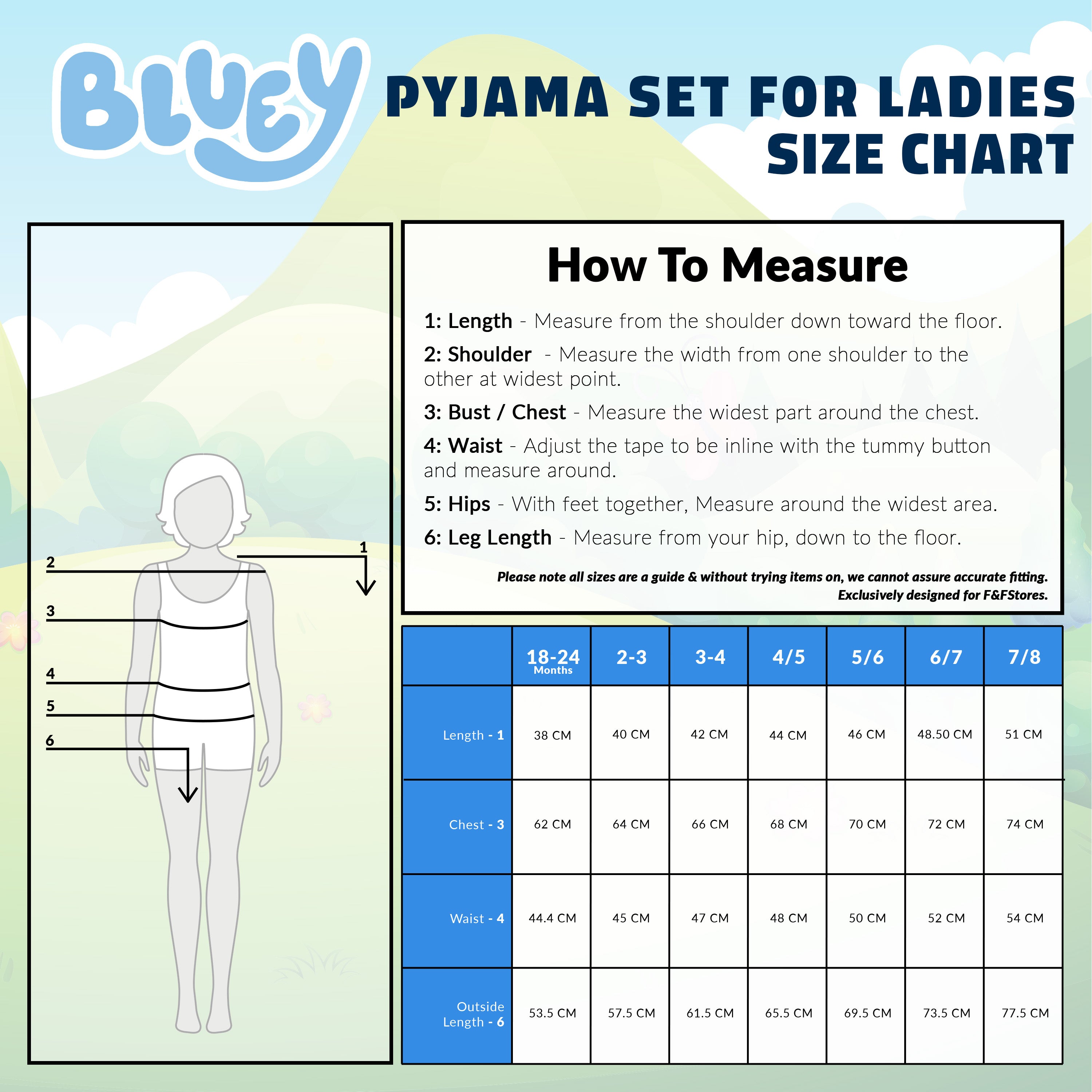 bluey-pyjama-no-l-assorti-enfant-coton-manche-longue-famille image 6