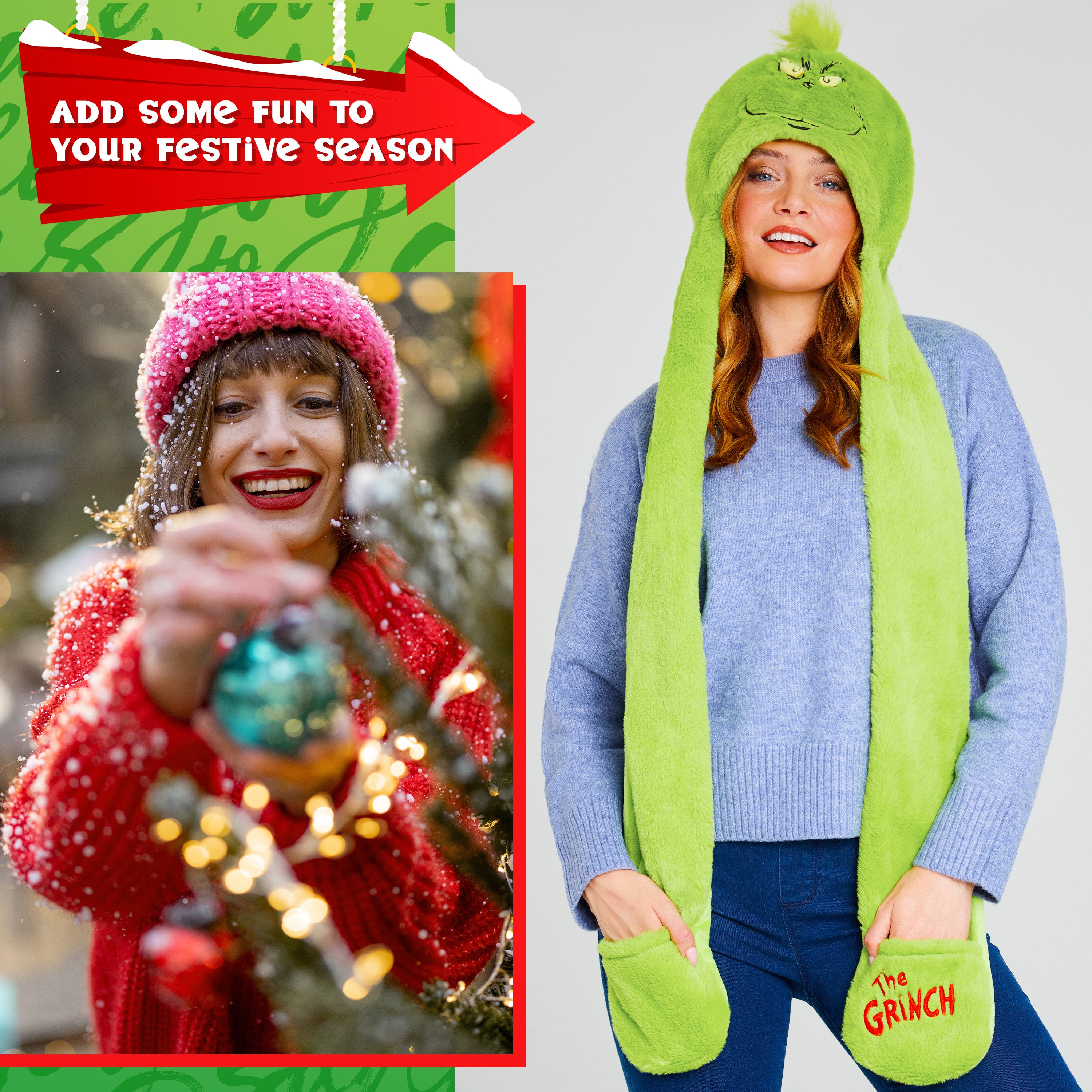 grinch-bonnet-charpe-gants-femme-ensemble-hiver image 3