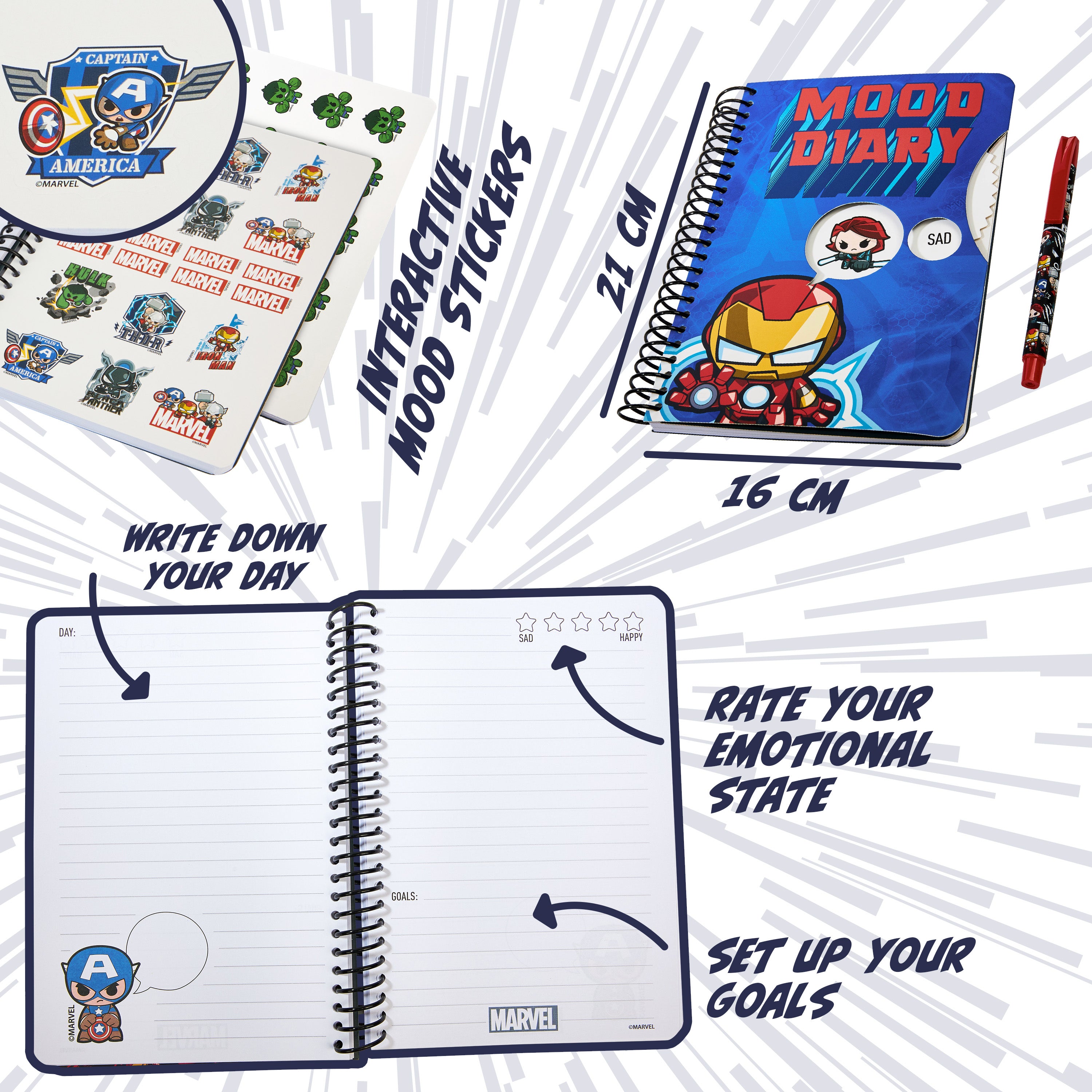 marvel-avengers-carnet-intime-iron-man-stickers image 6