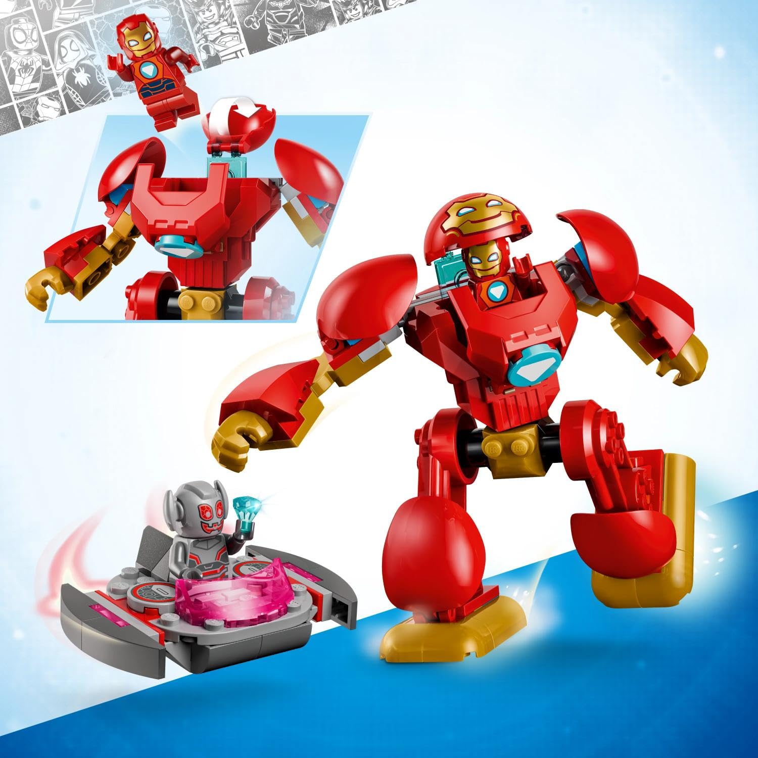 lego-marvel-11209-ultron-contre-iron-man-jeu-construction-96-pi-ces image 6