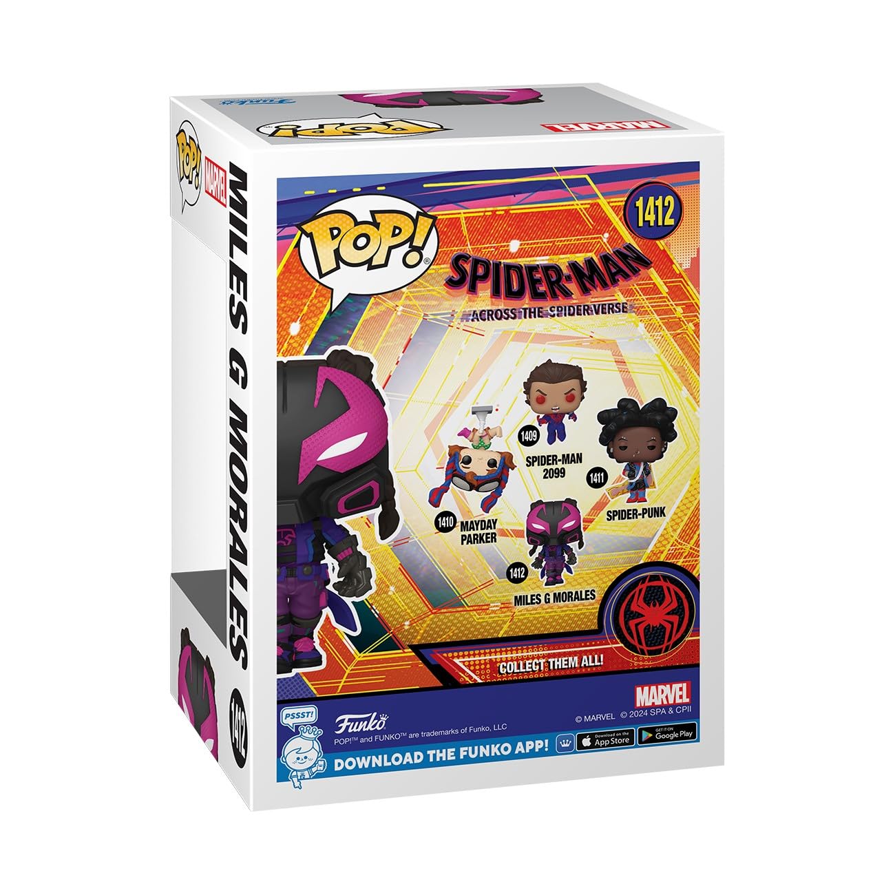 funko-pop-across-the-spider-verse-prowler-figurine-vinyle image 3