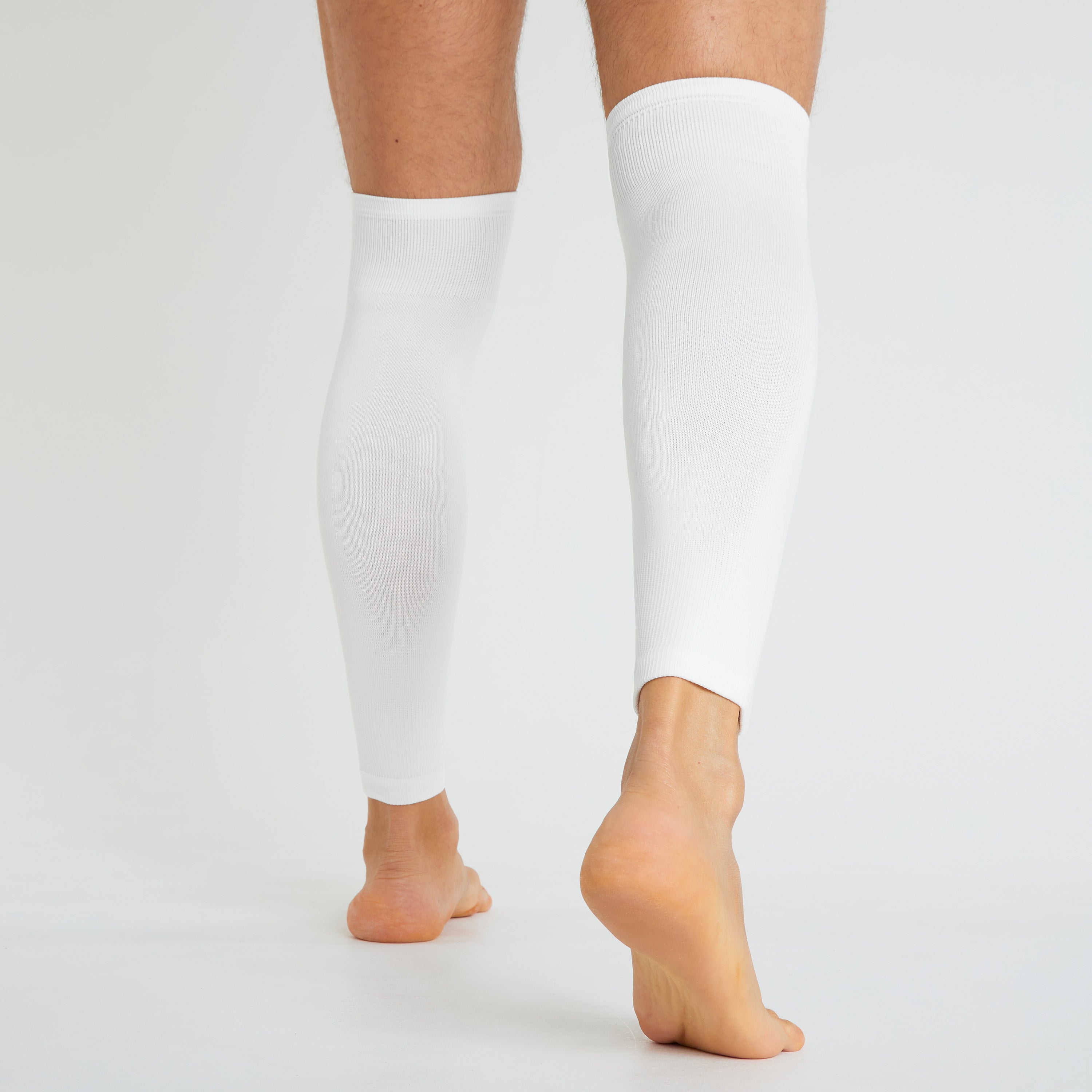 get-trend-manchons-football-prot-ge-tibias-blanc-marine-lot-2 image 4