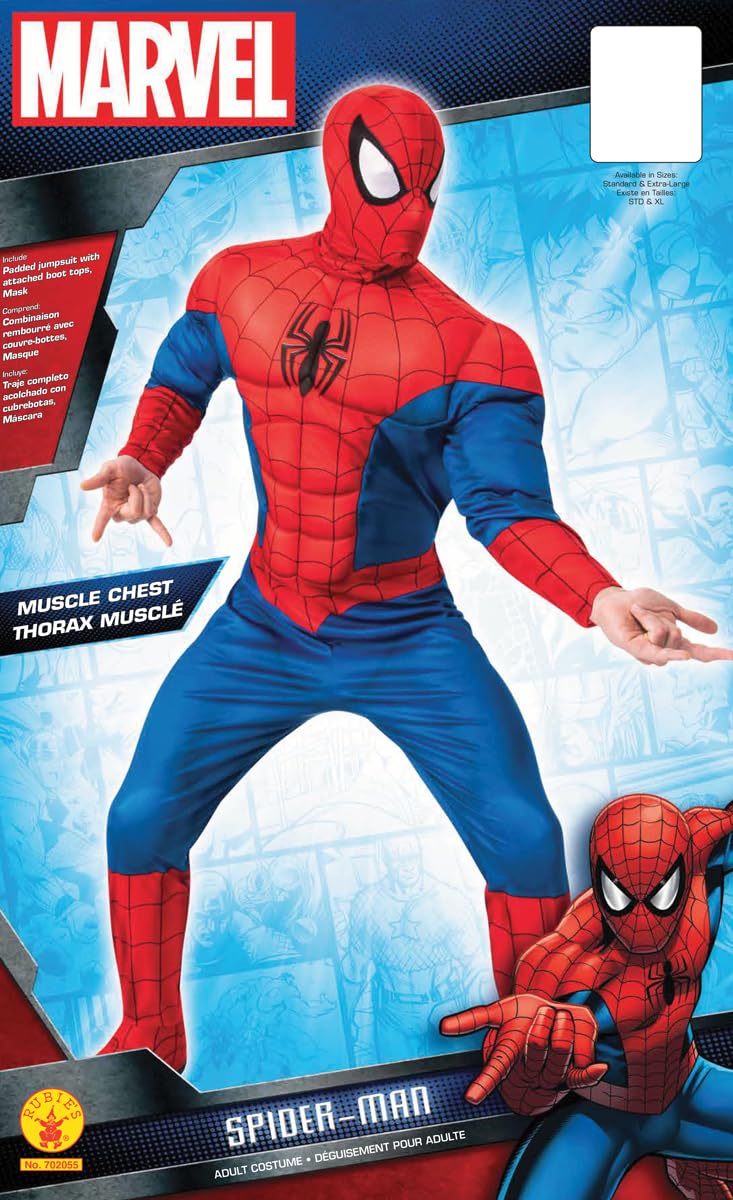 marvel-costumes-spider-man-d-guisement-luxe-adulte-m-l-muscles image 2