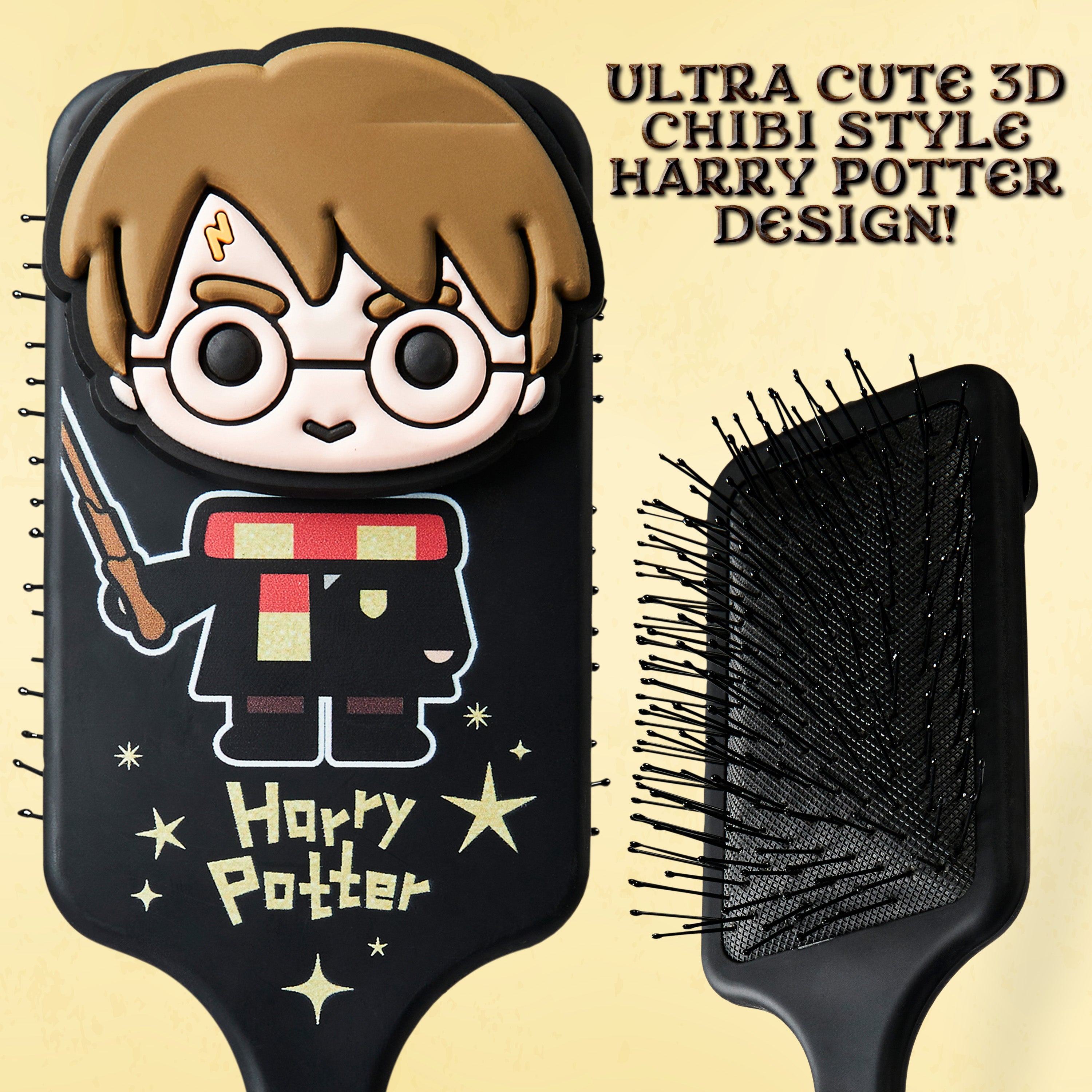 harry-potter-brosse-cheveux-d-m-lante-noire-tous-cheveux image 5