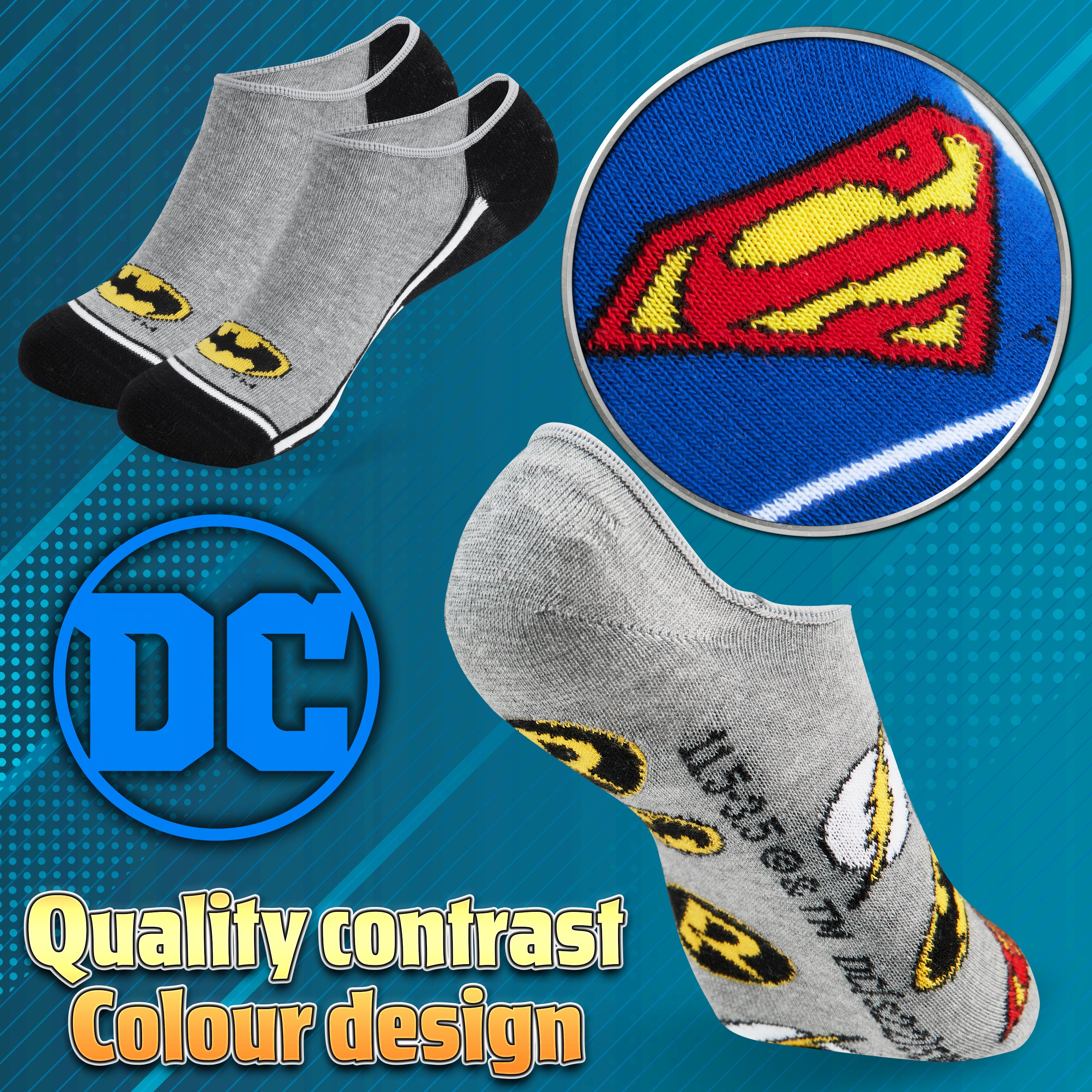 chaussettes-dc-comics-gar-on-invisibles-lot-5-batman image 5
