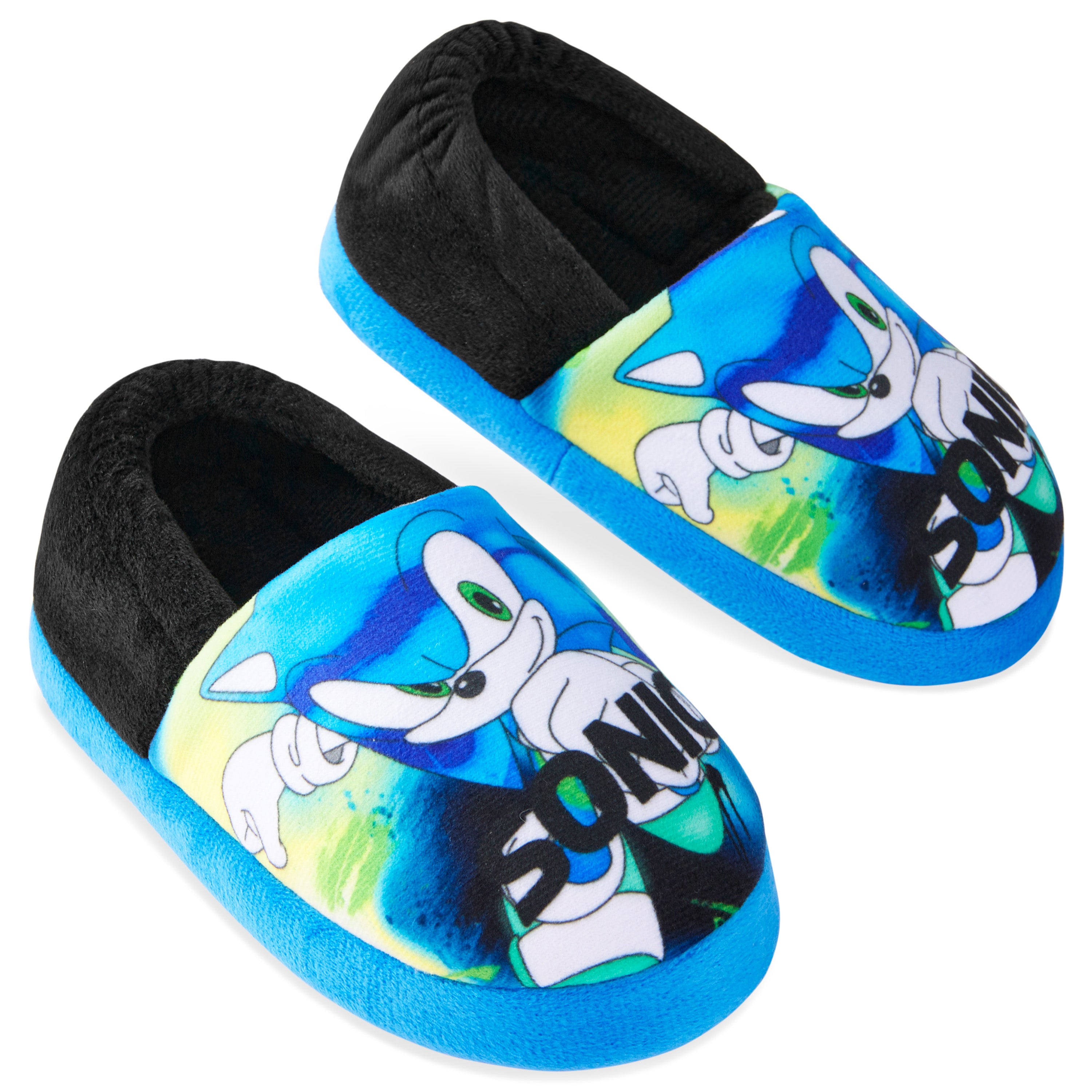 sonic-chaussons-gar-on-3d-chauds-antid-rapants-taille-30 image 1