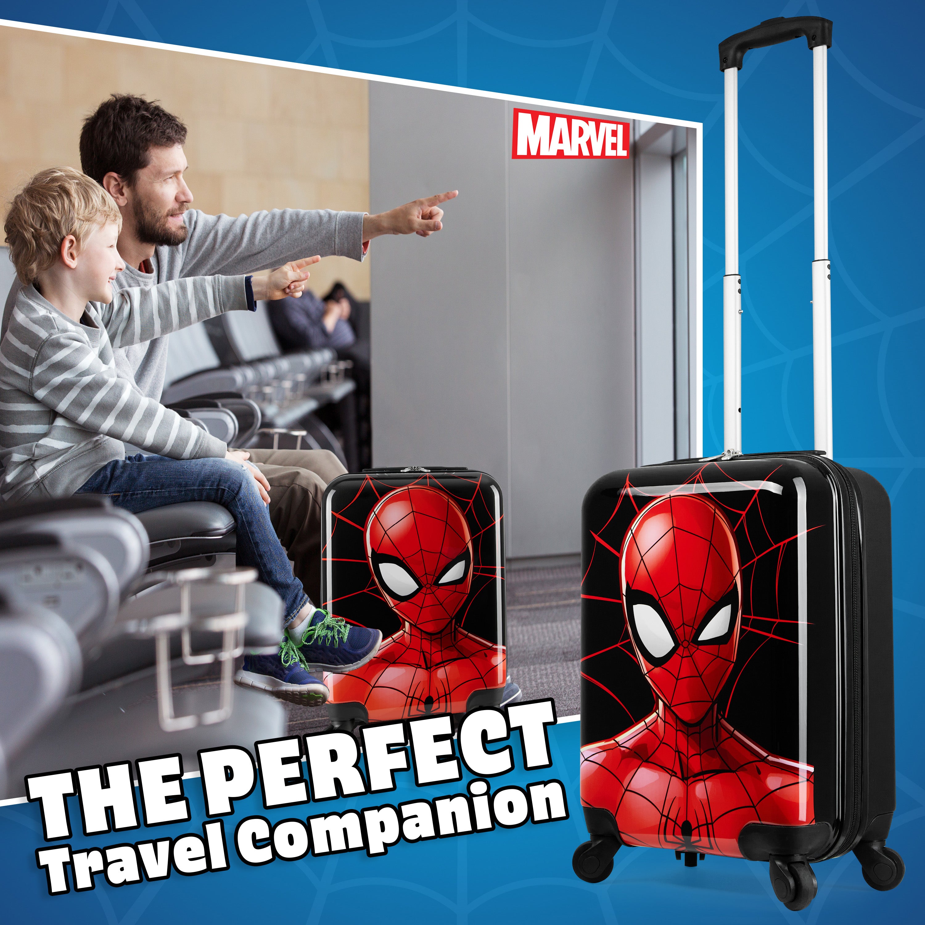 get-trend-marvel-valise-enfant-spiderman-cabine-49-cm image 2