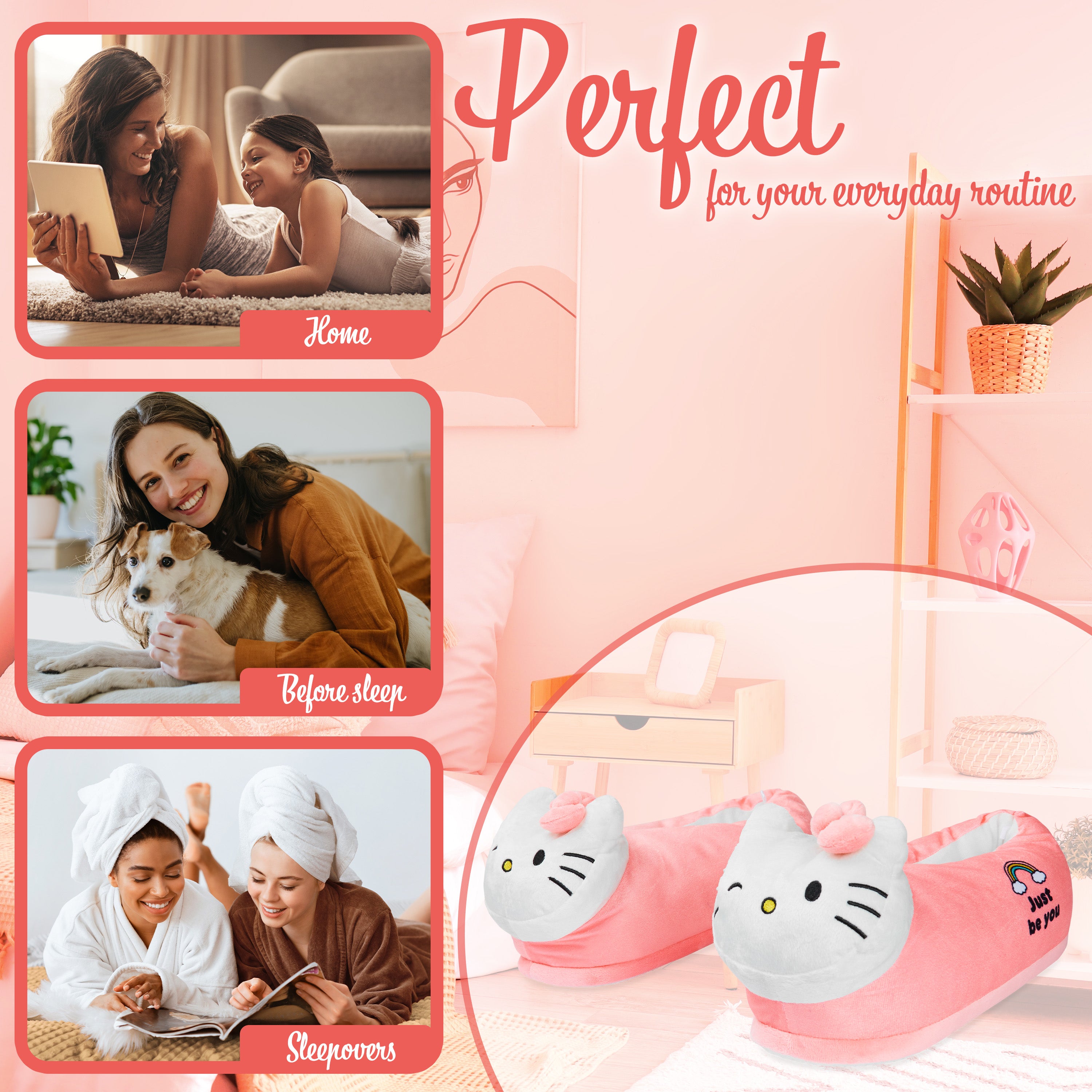 hello-kitty-pantoufles-femme-3d-peluche-antid-rapantes-pointure-4-5 image 5