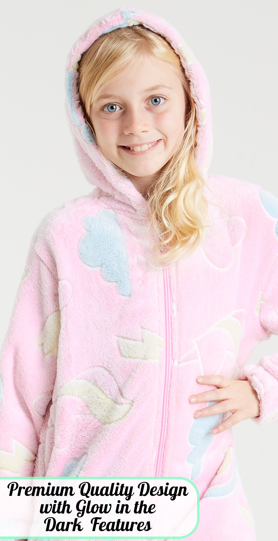 get-trend-girls-licorne-arc-en-ciel-grenouill-re-11-12-ans-phosphorescente image 5