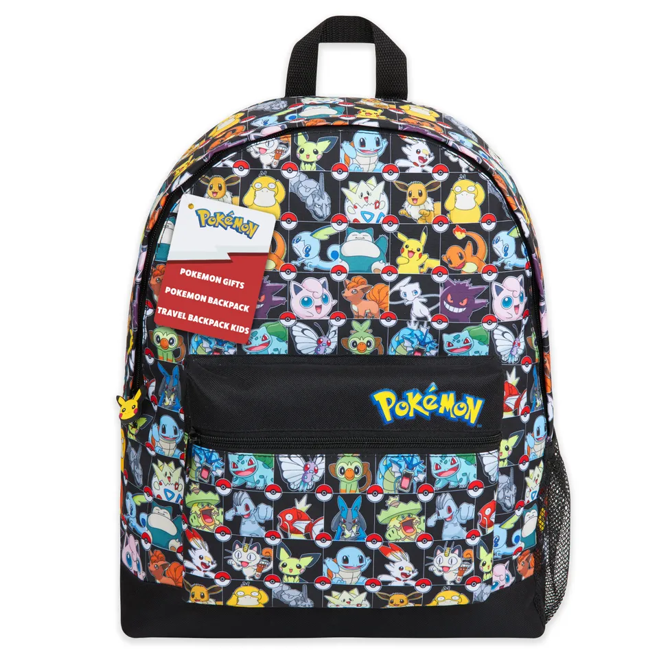 get-trend-pok-mon-sac-dos-enfant-pikachu-poches-zipp-es image 1