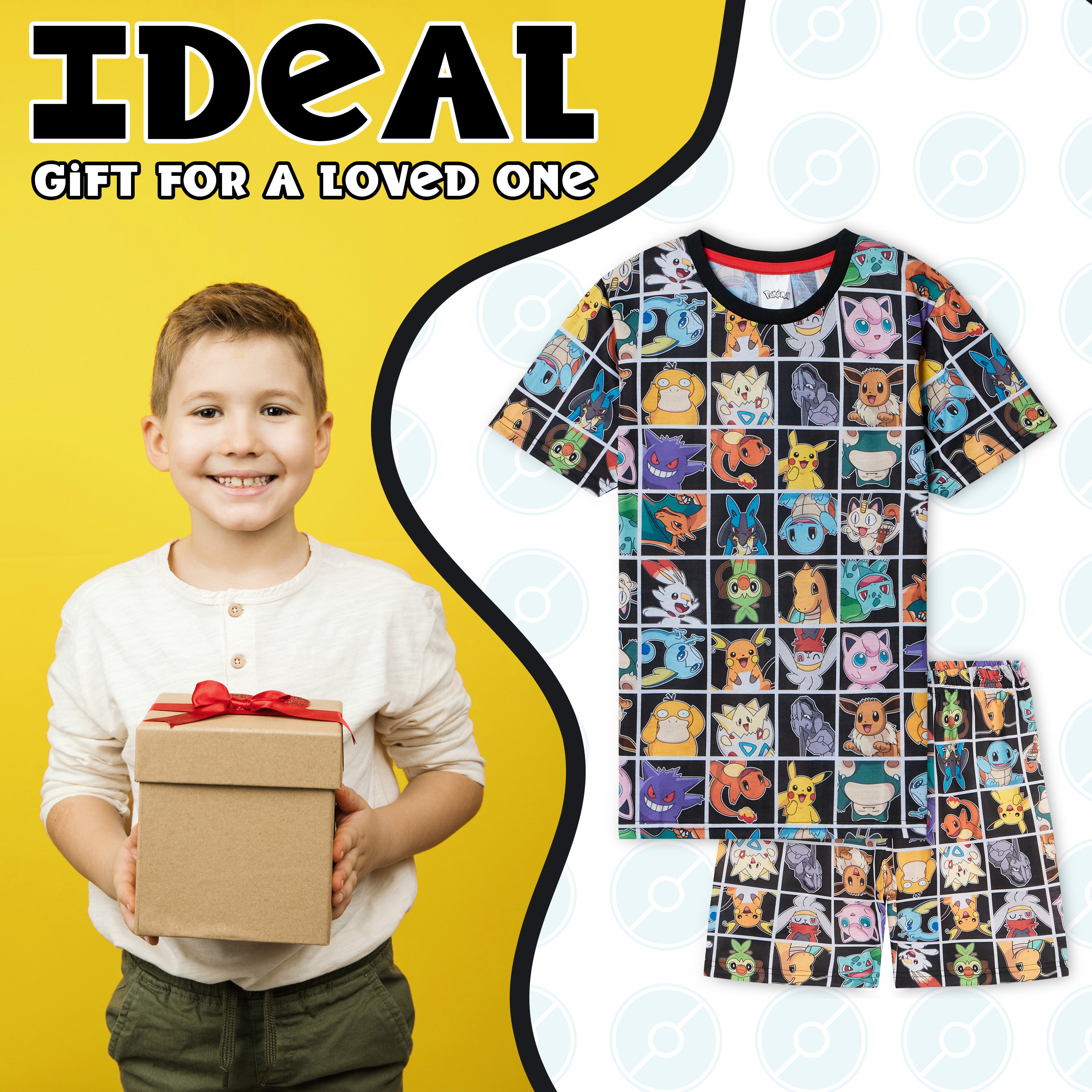 pok-mon-boys-pyjama-gar-on-t-shirt-short-t image 3