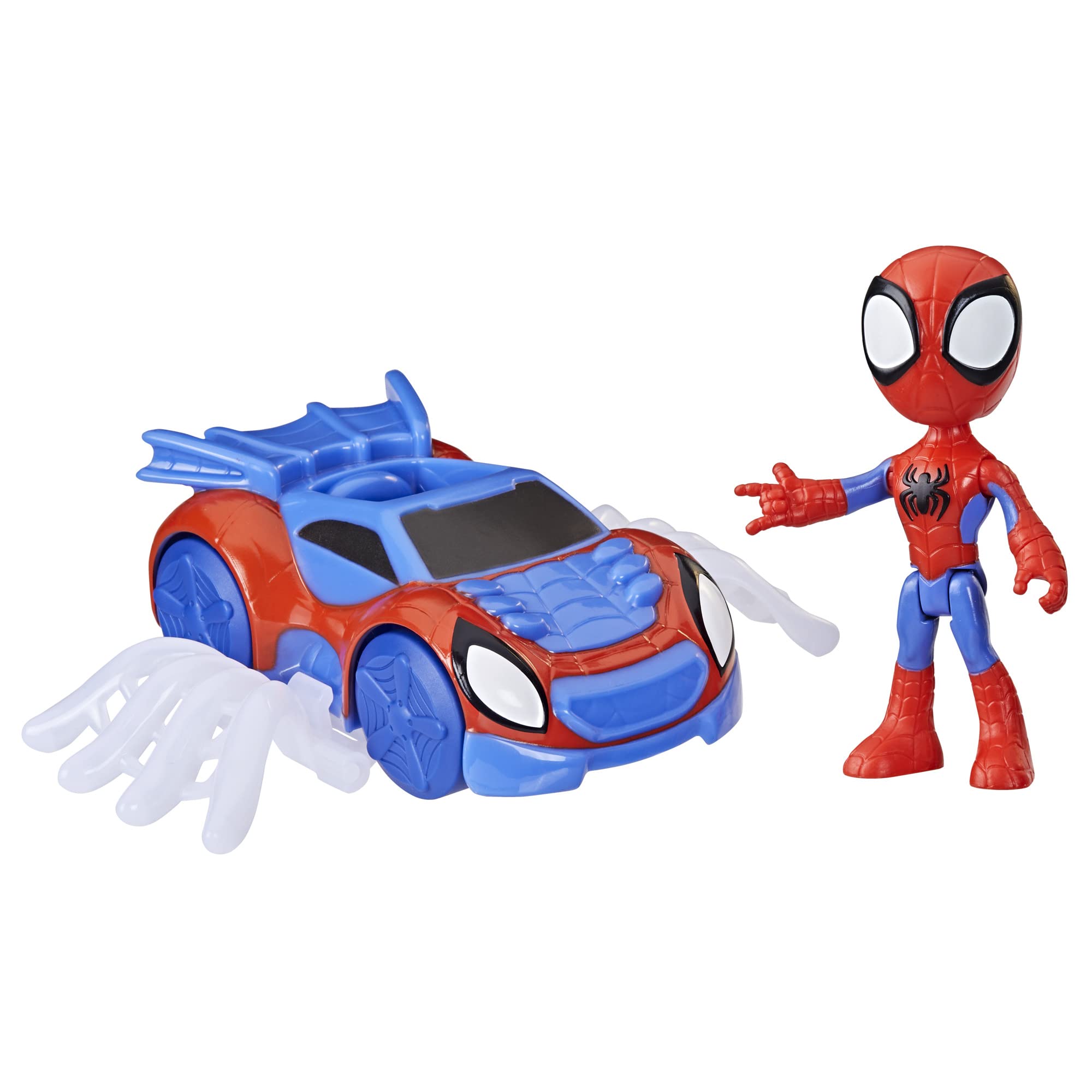 marvel-spidey-arachno-bolide-coffret-figurine-10-cm-v-hicule image 1