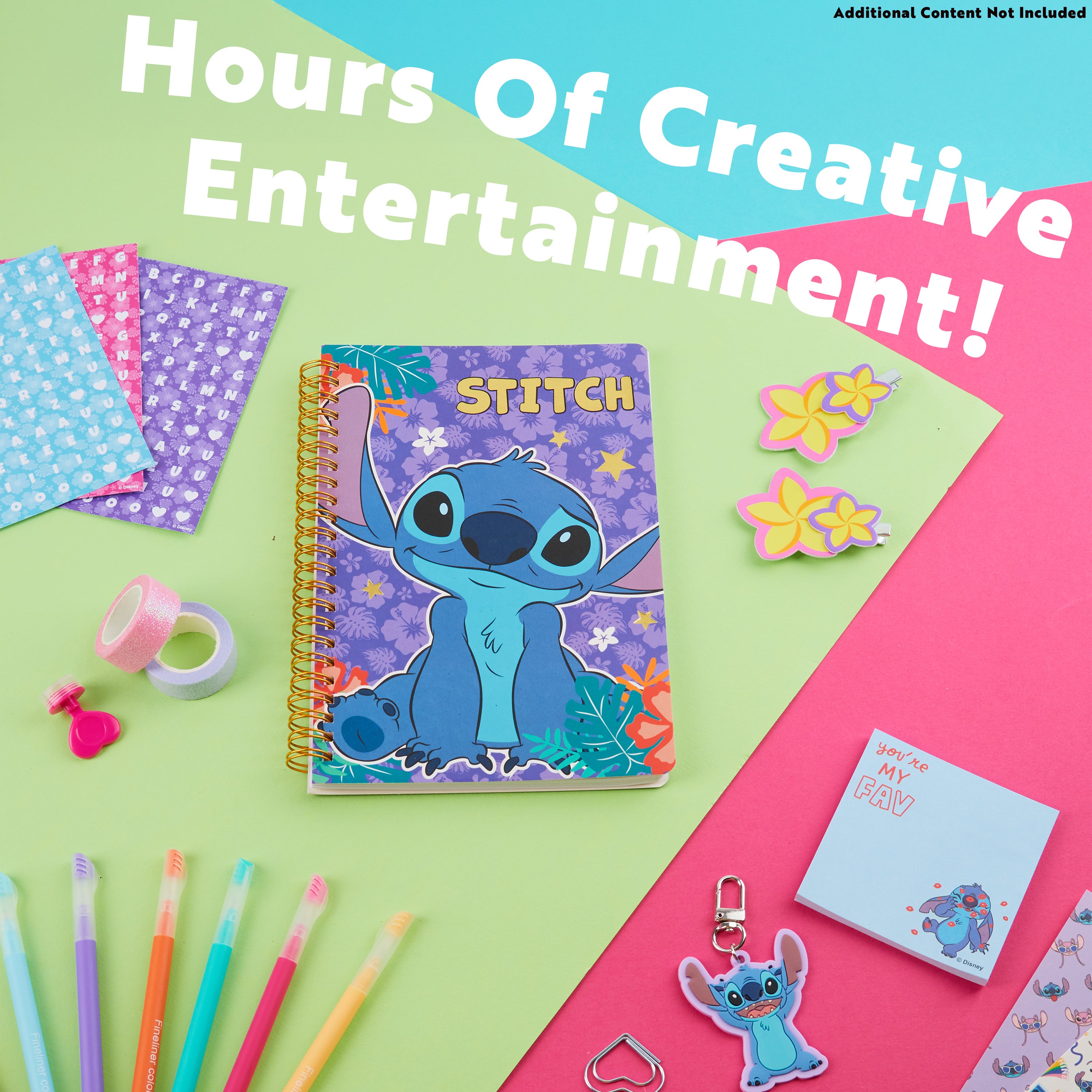 disney-stitch-kit-journal-diy-a5-stickers-et-stylos image 5