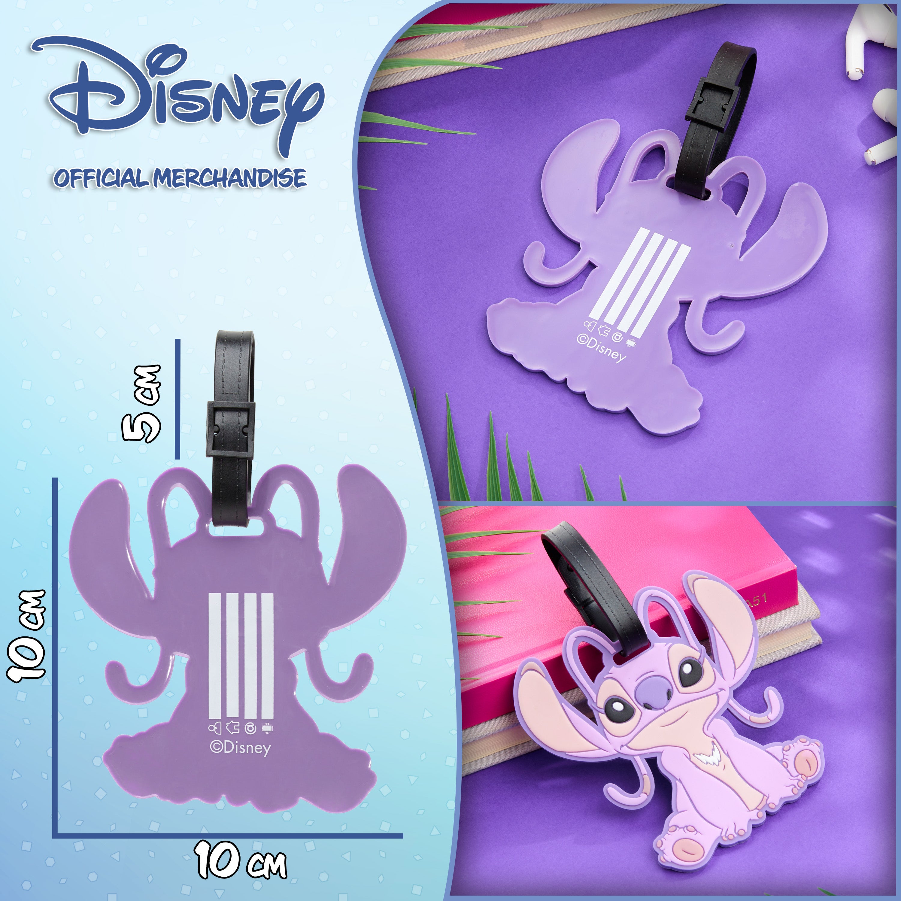 disney-tiquette-valise-angel-pvc-adresse image 6