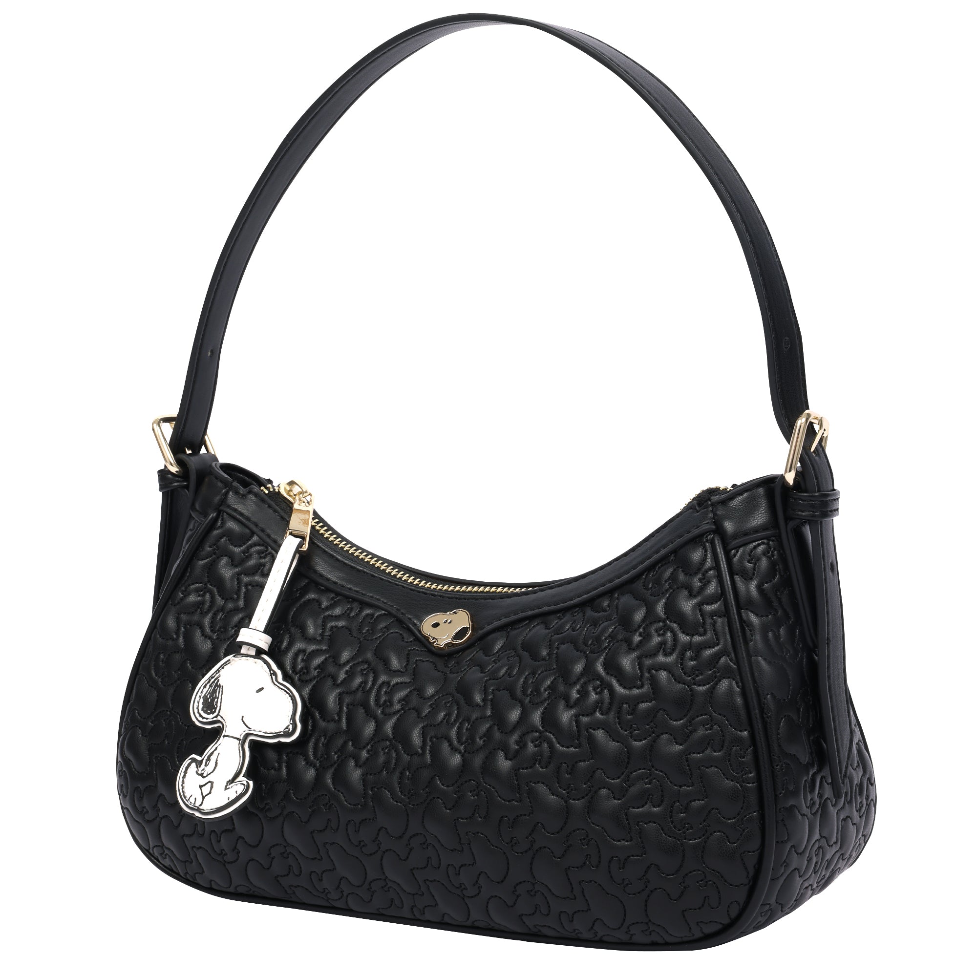 danielle-nicole-peanuts-quilted-sac-paule-noir-snoopy image 3