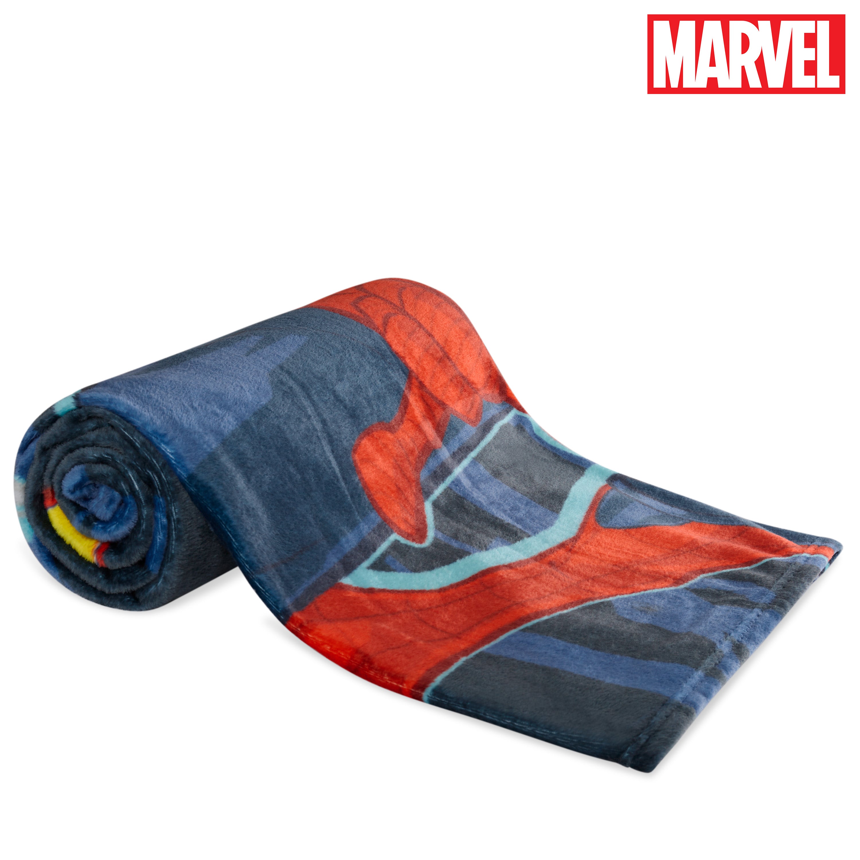 marvel-spiderman-plaid-polaire-bleu-150x130-doux image 4