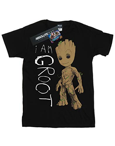 marvel-guardians-i-am-groot-scribbles-t-shirt-fille-coton-2 image 4