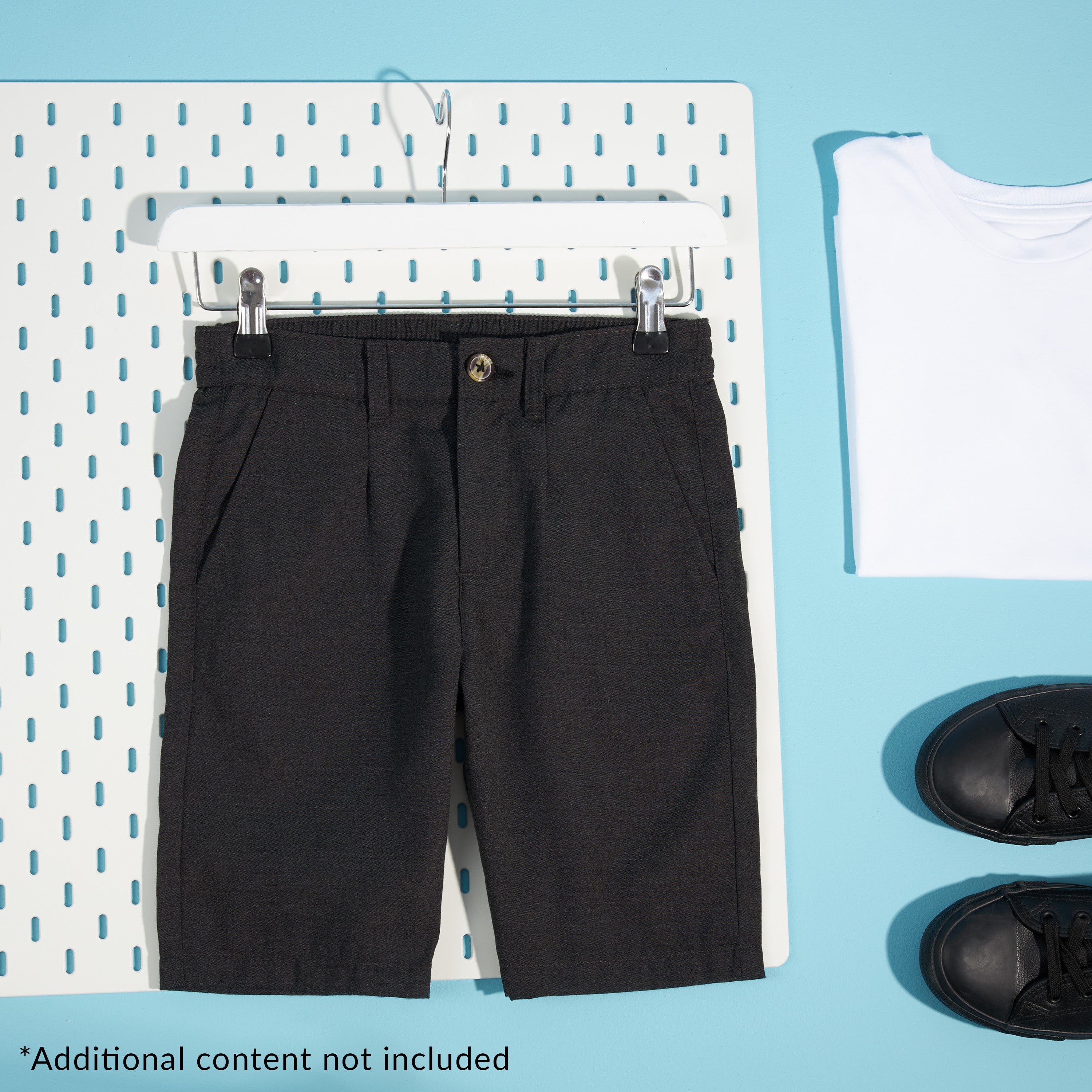 citycomfort-short-chino-gar-on-poches-taille-lastique-noir image 8