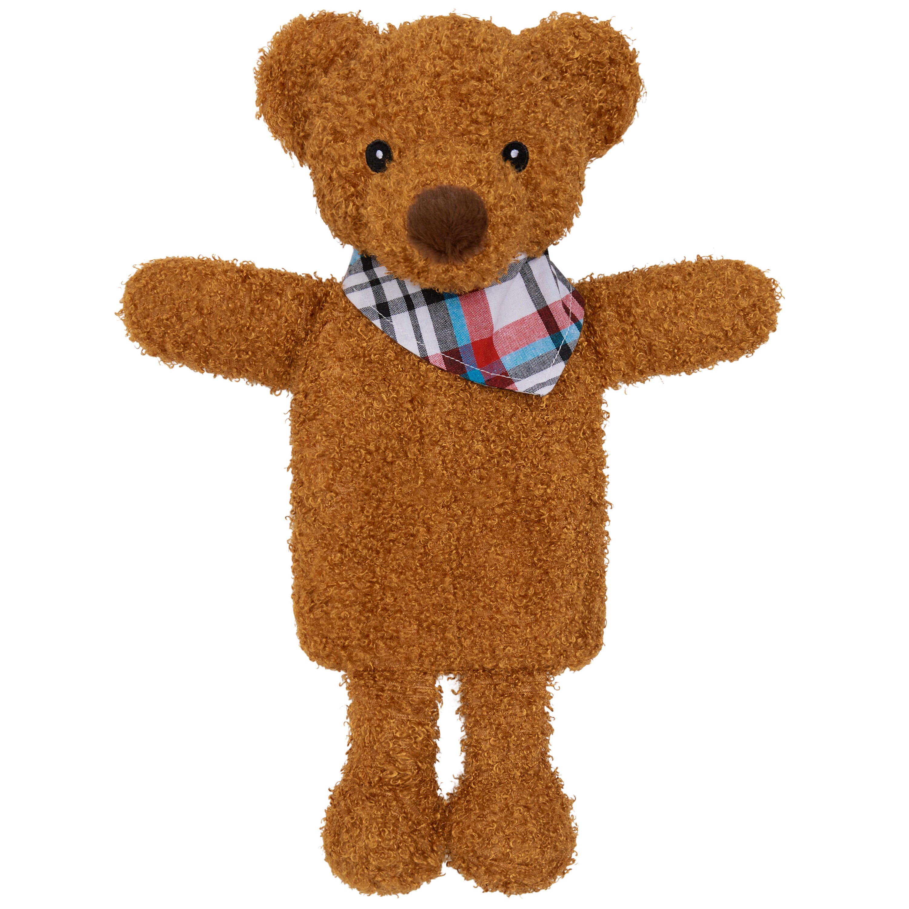 bouillotte-ours-teddy-housse-polaire-marron-1-l image 1