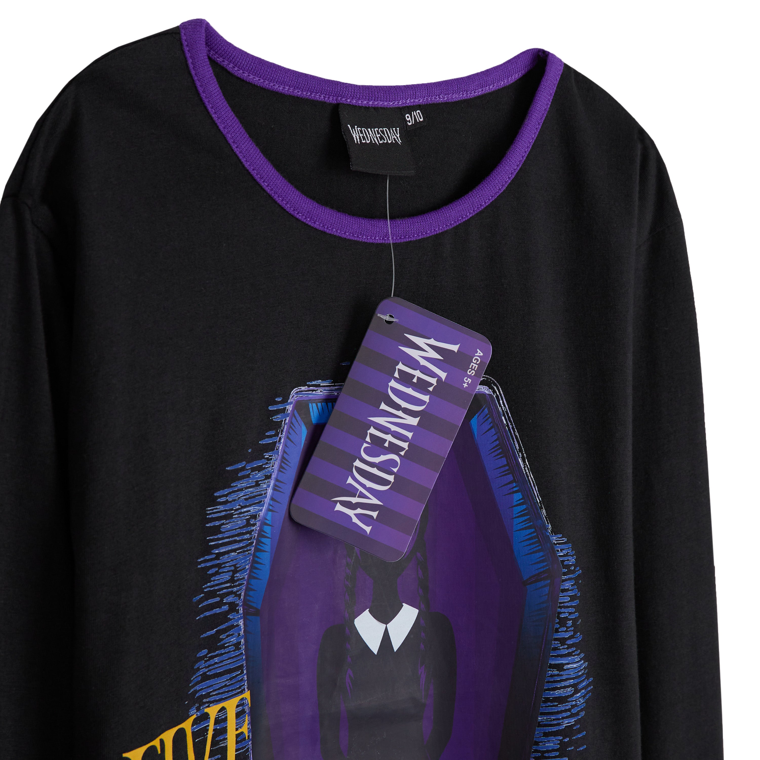 get-trend-wednesday-pyjama-fille-ensemble-coton-skull image 4