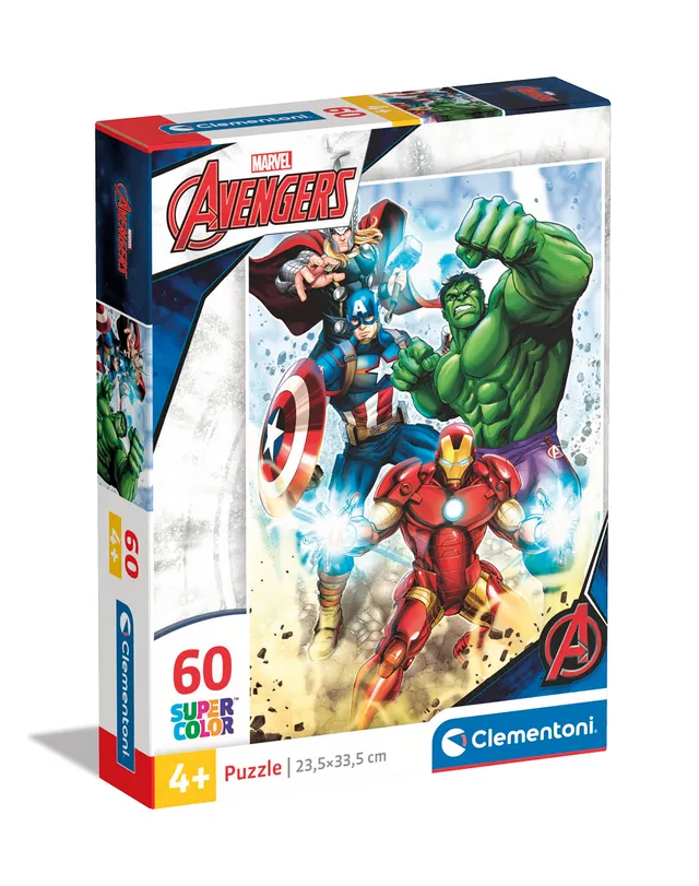 clementoni-supercolor-marvel-avengers-puzzle-60-pi-ces-4-ans image 1
