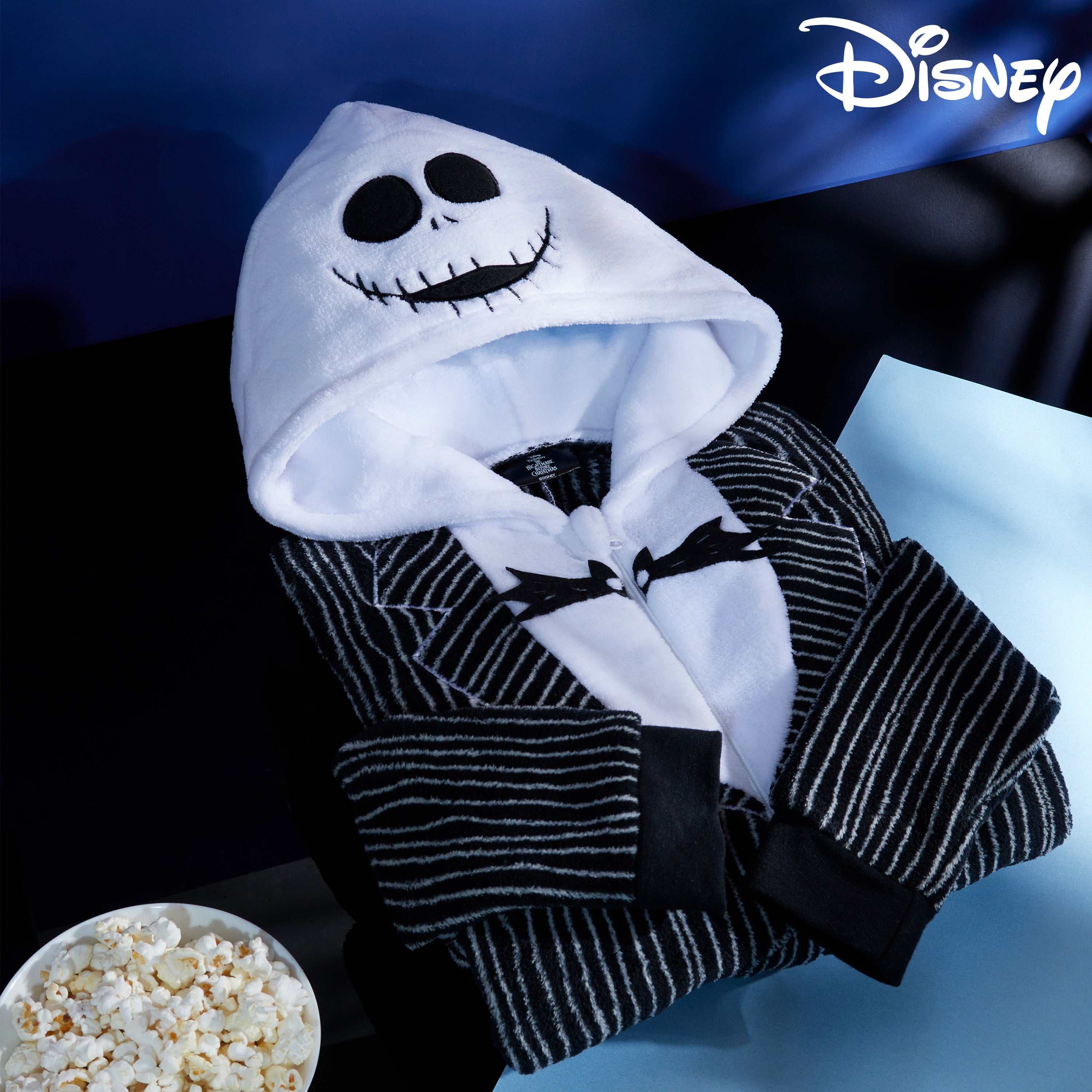 disney-jack-skellington-combinaison-pyjama-7-8-ans-polaire image 2