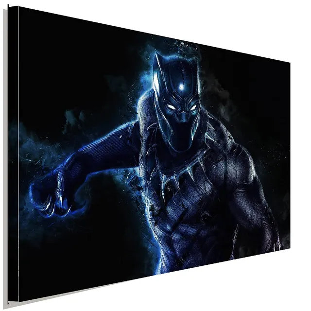 marvel-black-panther-toile-murale-multicolore-70x50-cm image 1