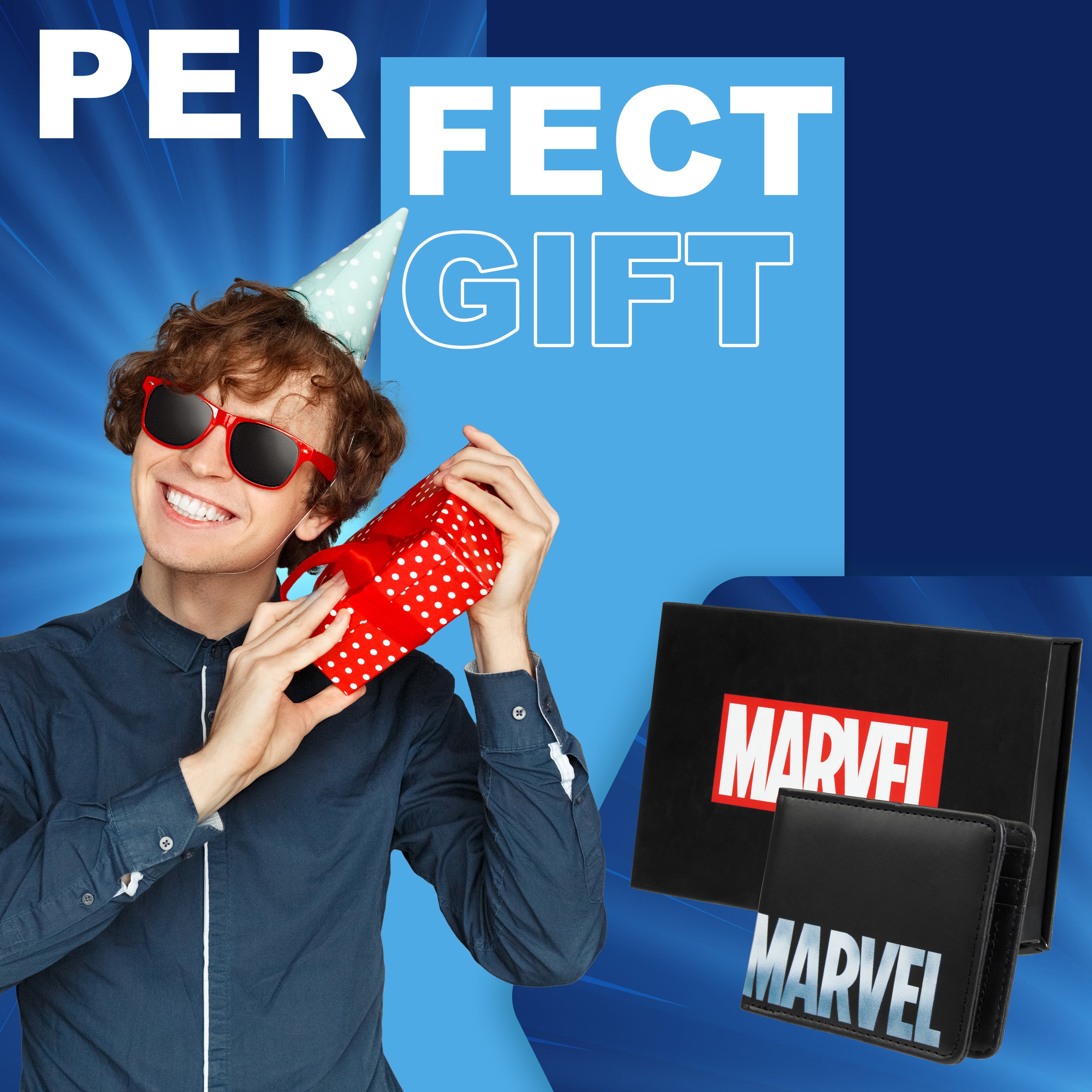 marvel-portefeuille-carte-homme-noir-porte-cl-s image 4