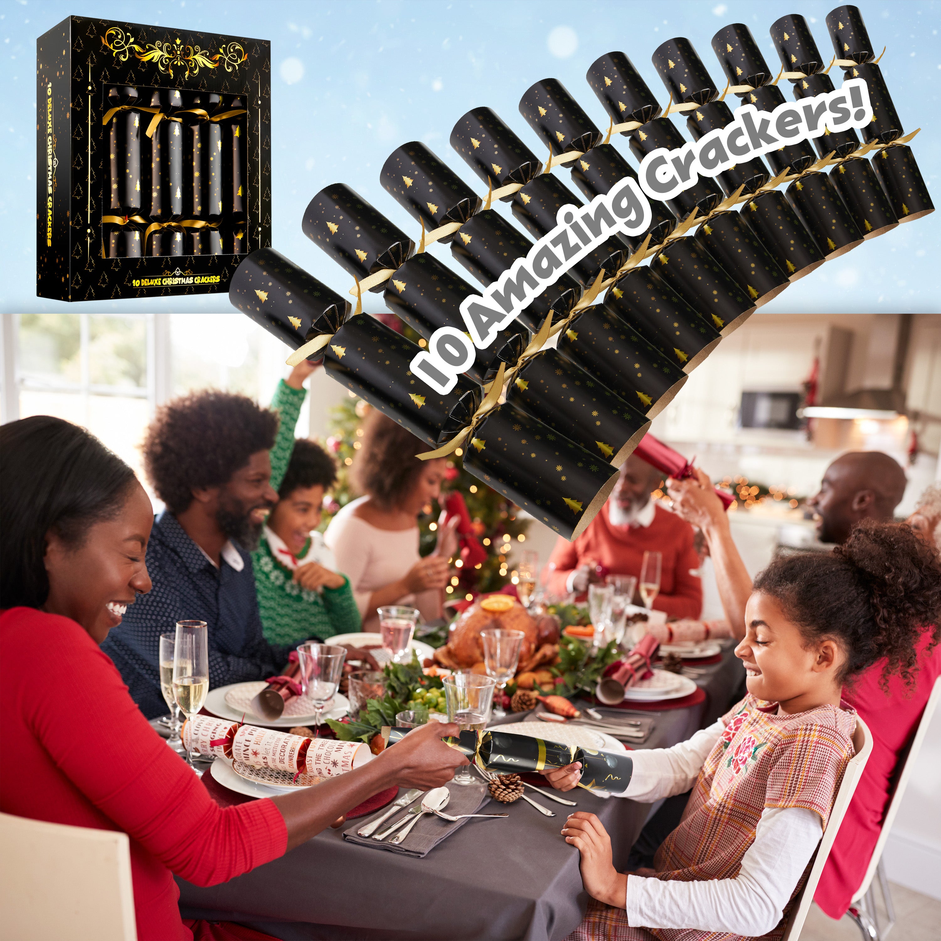 kreativekraft-christmas-crackers-p-tards-no-l-lot-10-famille image 5