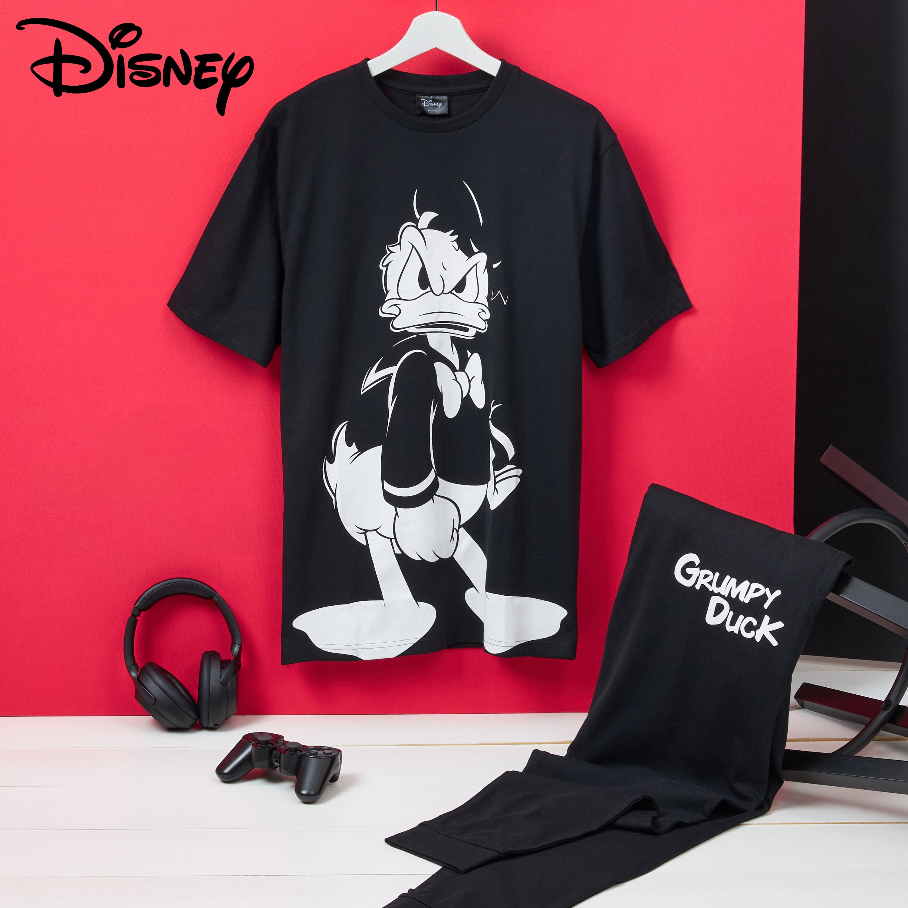 get-trend-men-disney-pyjama-homme-coton-donald-jack-m-3xl image 2