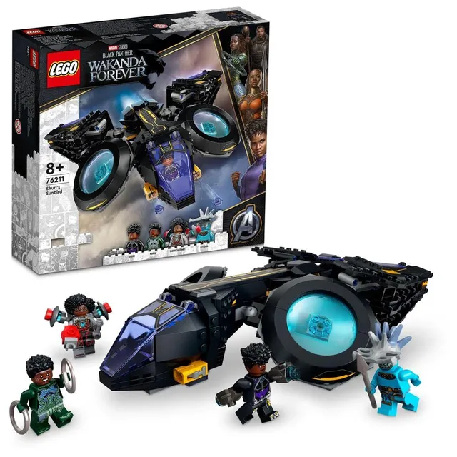 lego-marvel-76211-sunbird-de-shuri-jeu-construction-355-pi-ces image 1
