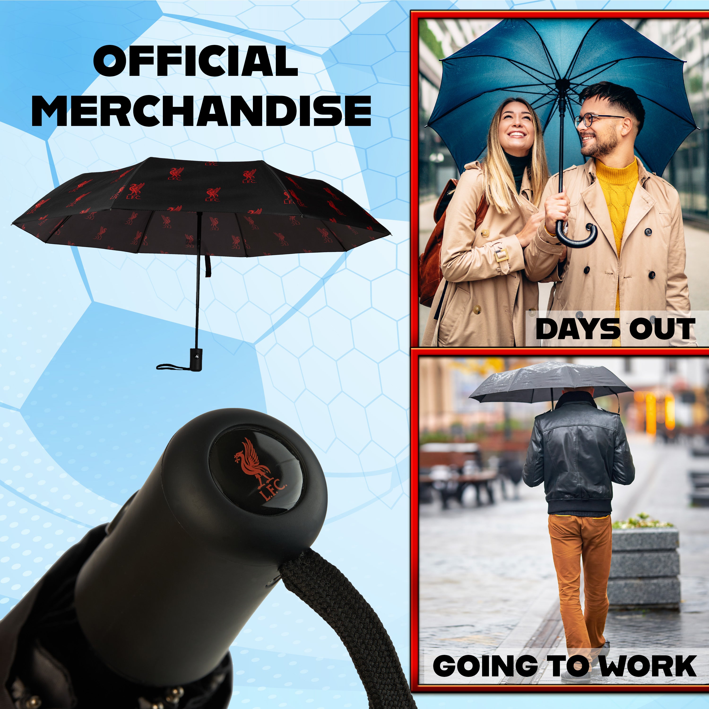 liverpool-fc-parapluie-pliant-t-lescopique-l-ger-adulte image 3