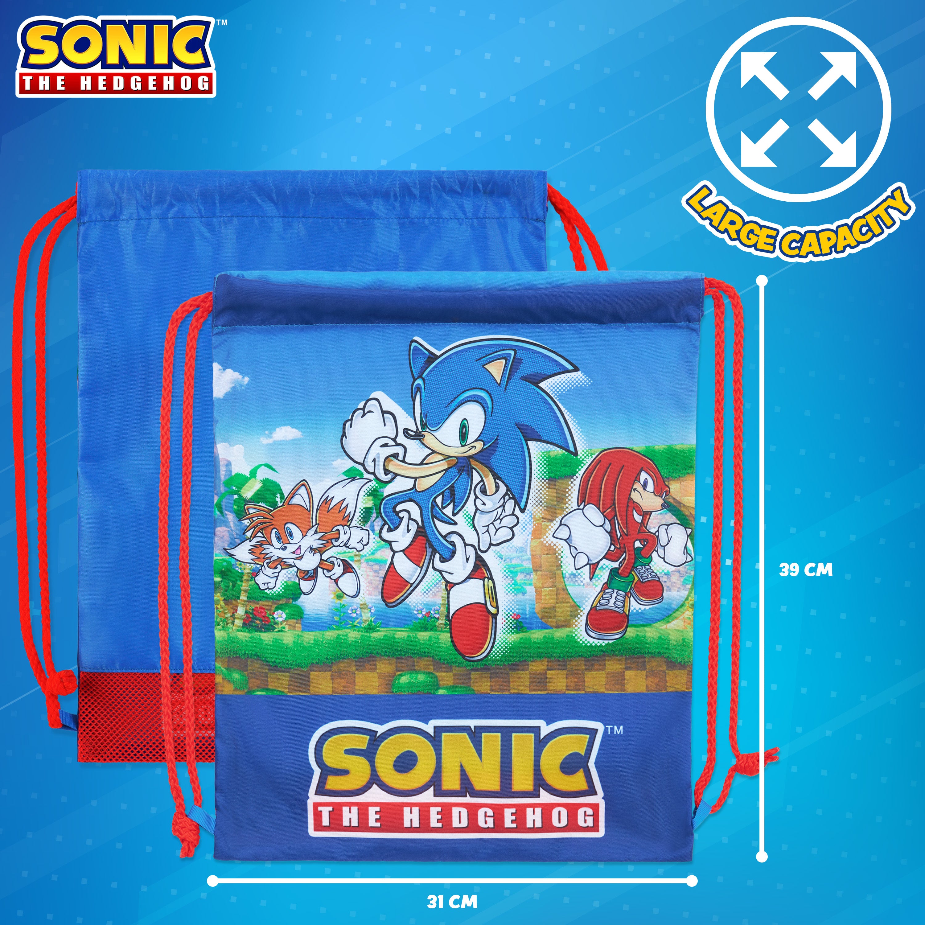 sonic-sac-piscine-cordon-enfant-31x40-cm-polyester image 7
