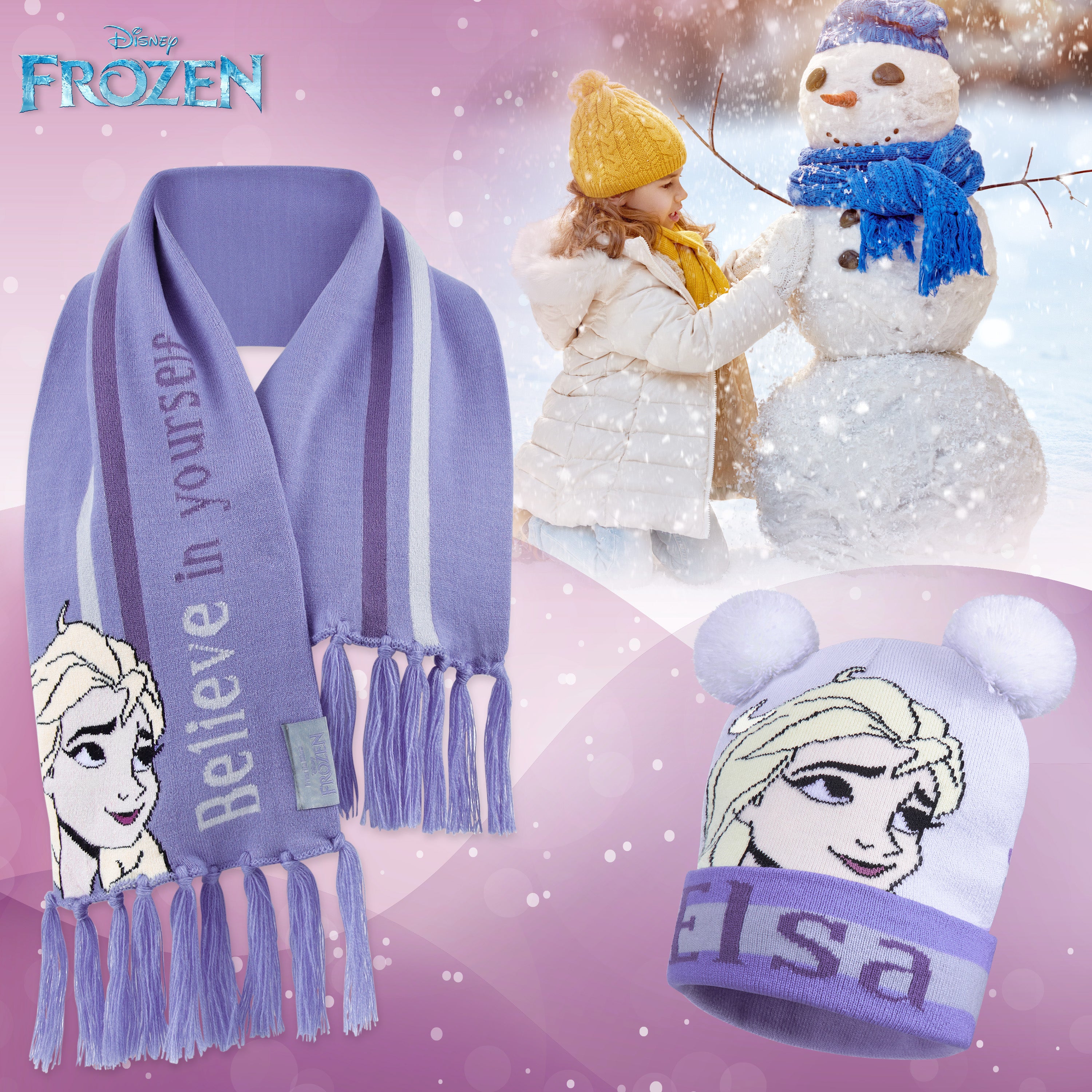 disney-frozen-ensemble-bonnet-charpe-gants-fille-3-pi-ces image 6