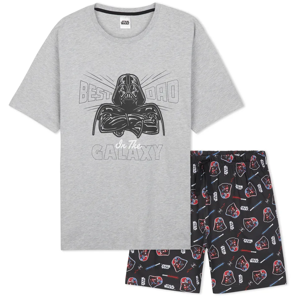 star-wars-baby-yoda-pyjama-court-homme-t-shirt-short image 1