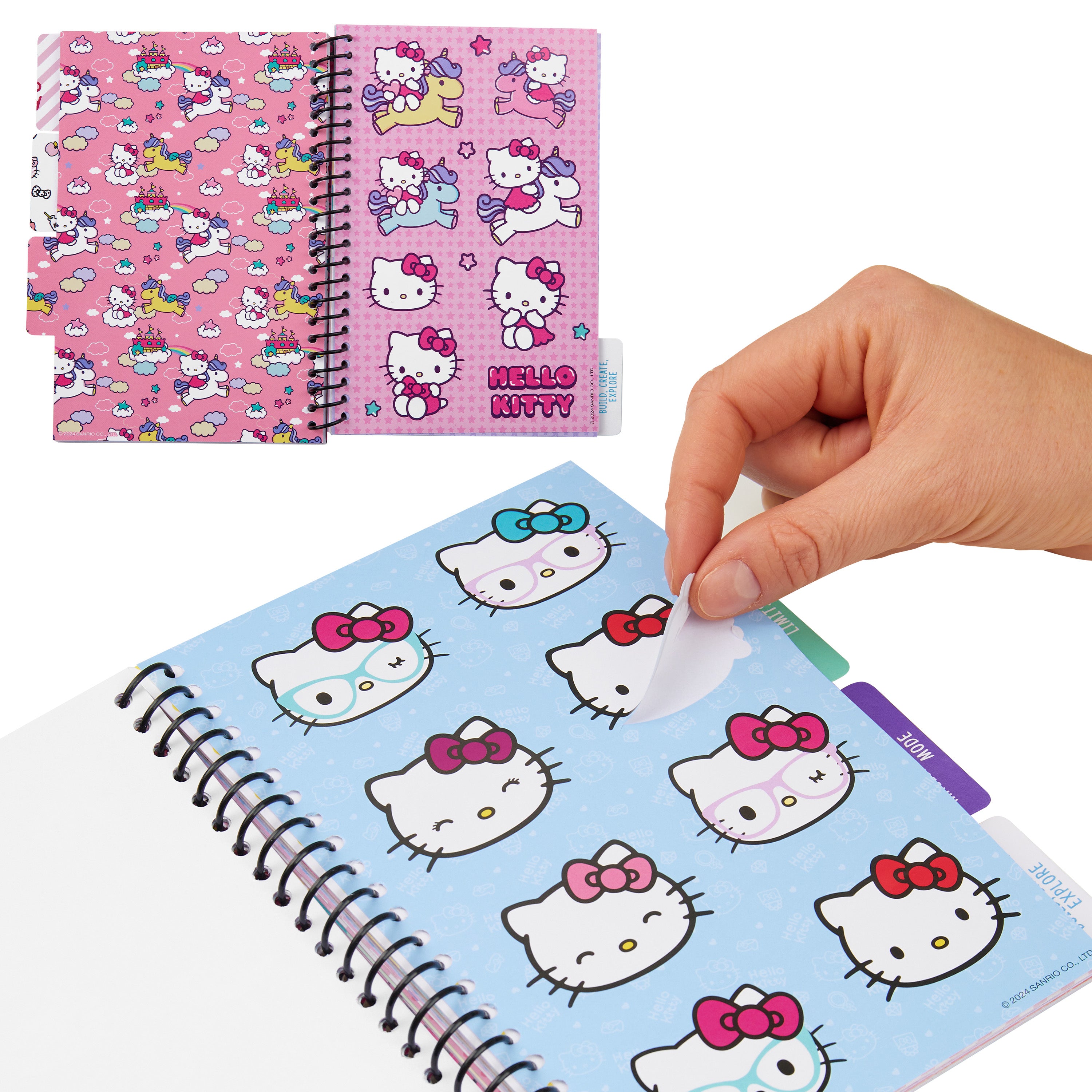 hello-kitty-album-stickers-28-planches-fille-scrapbooking image 6