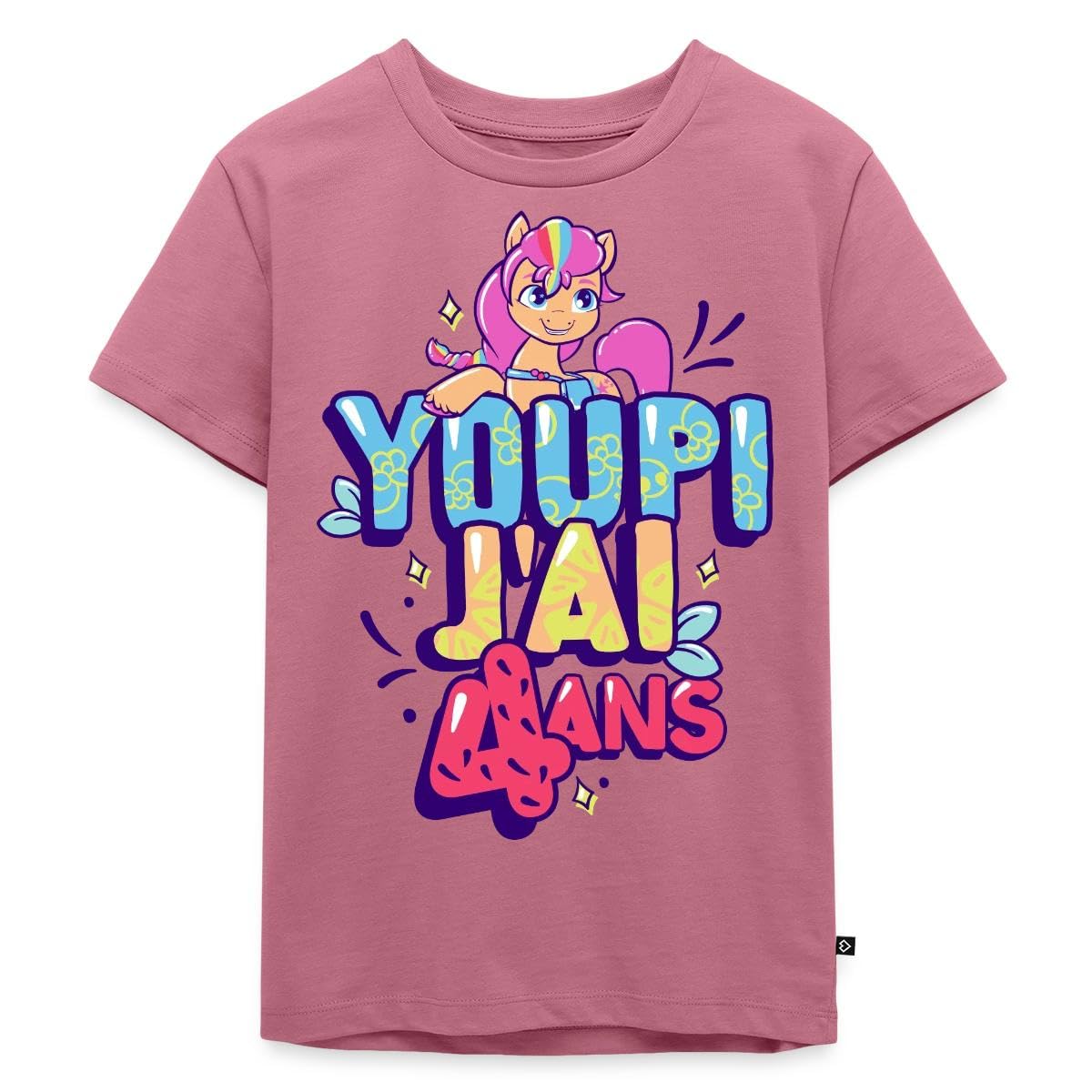 my-little-pony-4-ans-t-shirt-enfant-coton-bio-4-ans image 8
