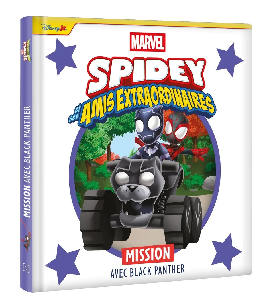 marvel-spidey-mission-black-panther-livre-enfant image 1