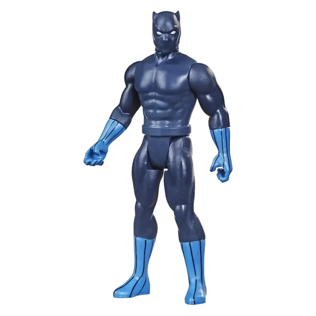 marvel-legends-retro-black-panther-figurine-9-5-cm-articul-e image 1