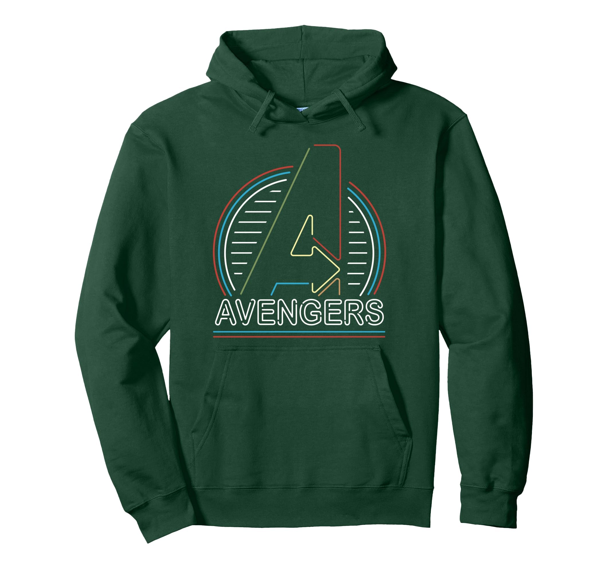marvel-avengers-sweat-capuche-noir-logo-n-on-taille-l image 6