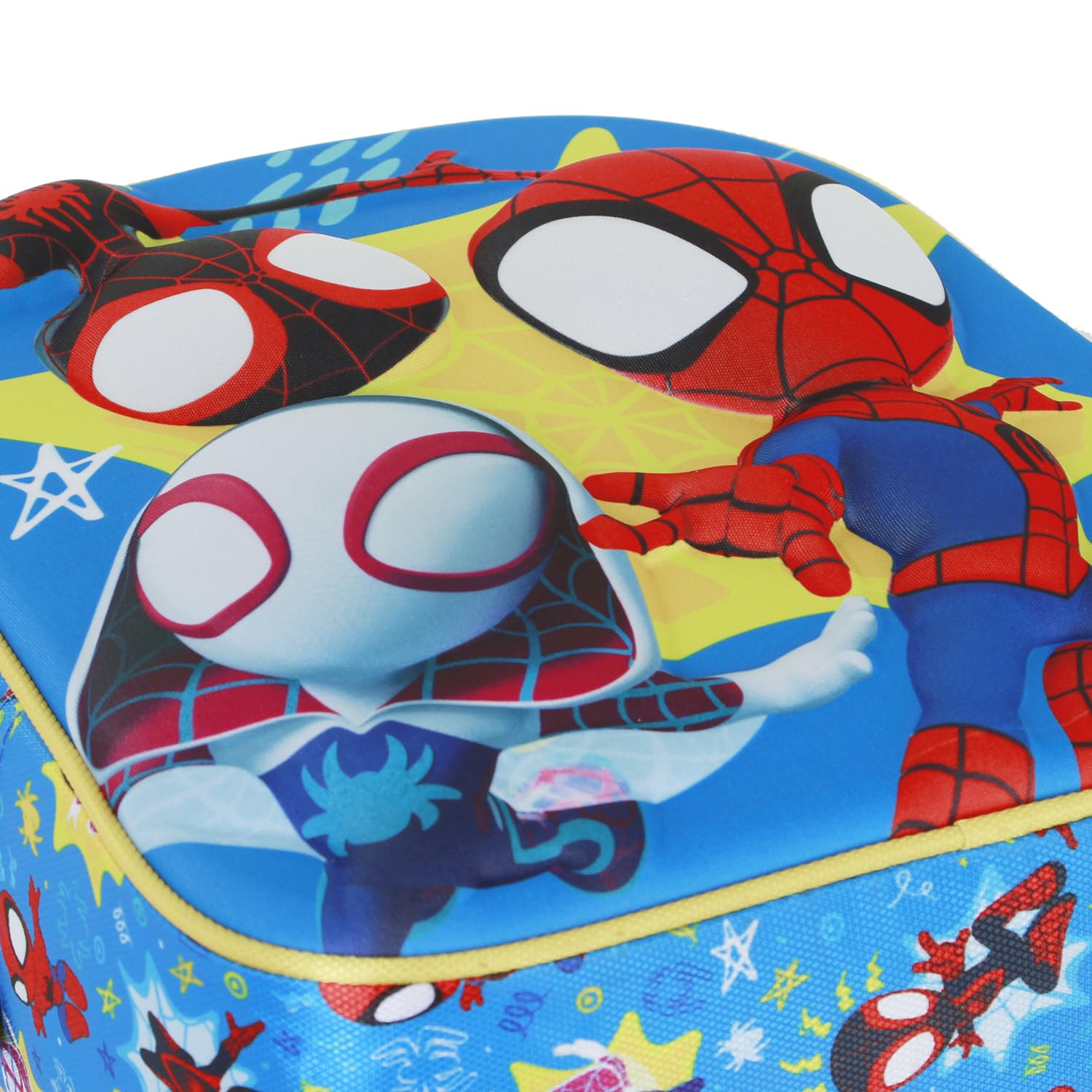 marvel-sac-dos-3d-elite-spiderman-rouge-enfant-maternelle image 4