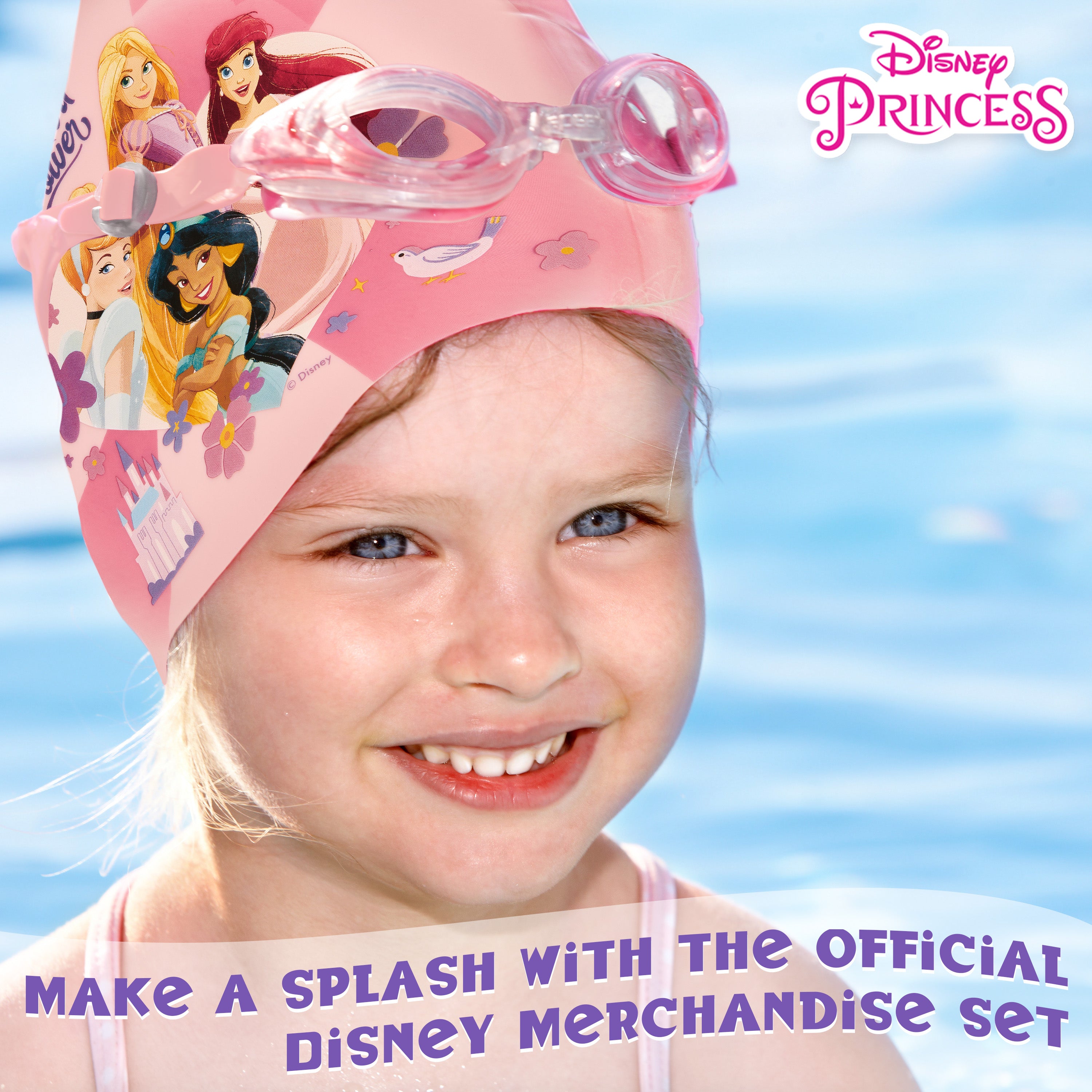 disney-princesses-lunettes-piscine-bonnet-enfant-anti-buee image 3