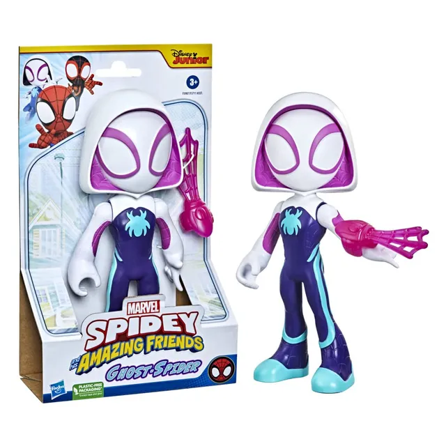 spidey-amazing-friends-ghost-spider-22-5-cm-figurine-fille-articul-e image 1