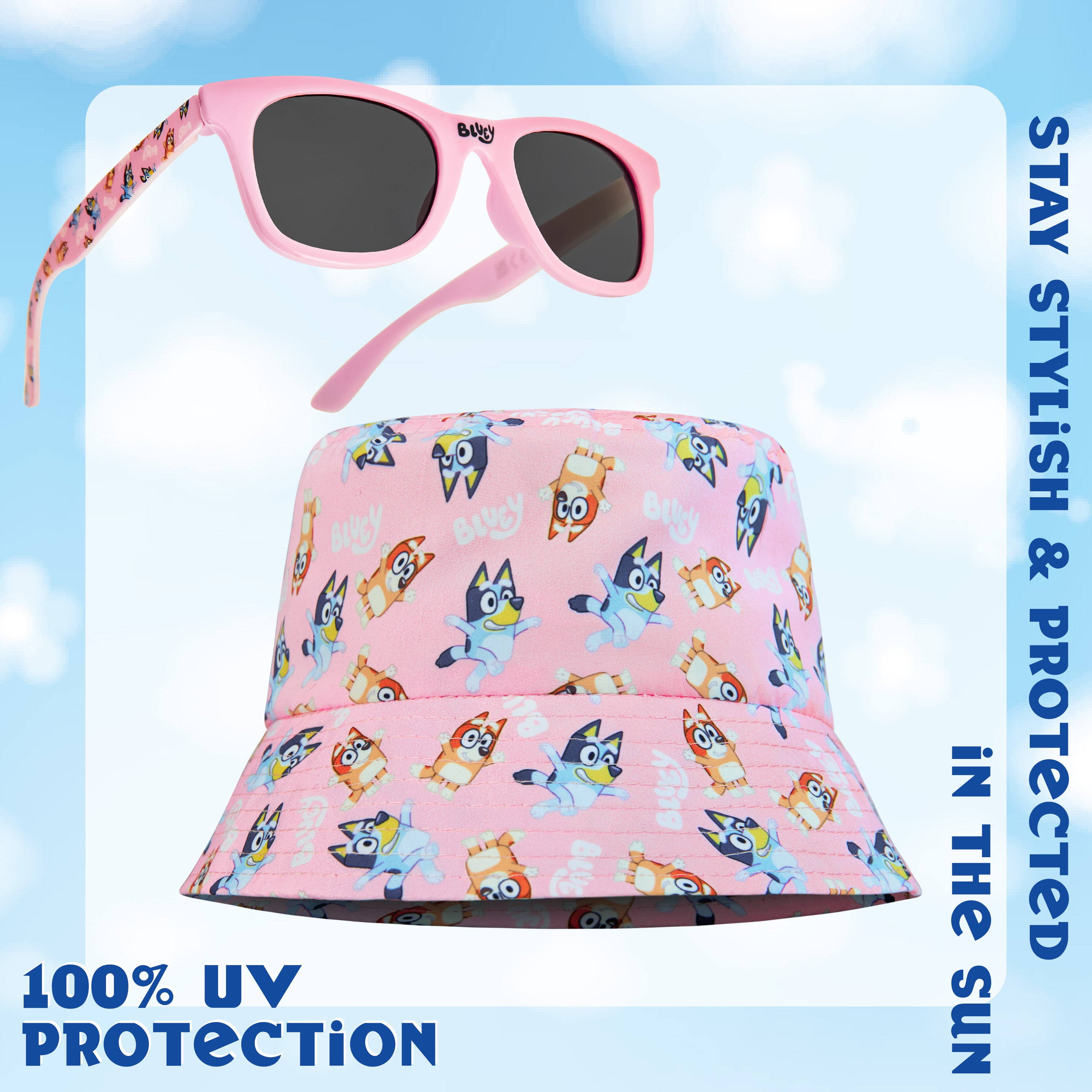 bluey-bob-fille-lunettes-soleil-uv400 image 4
