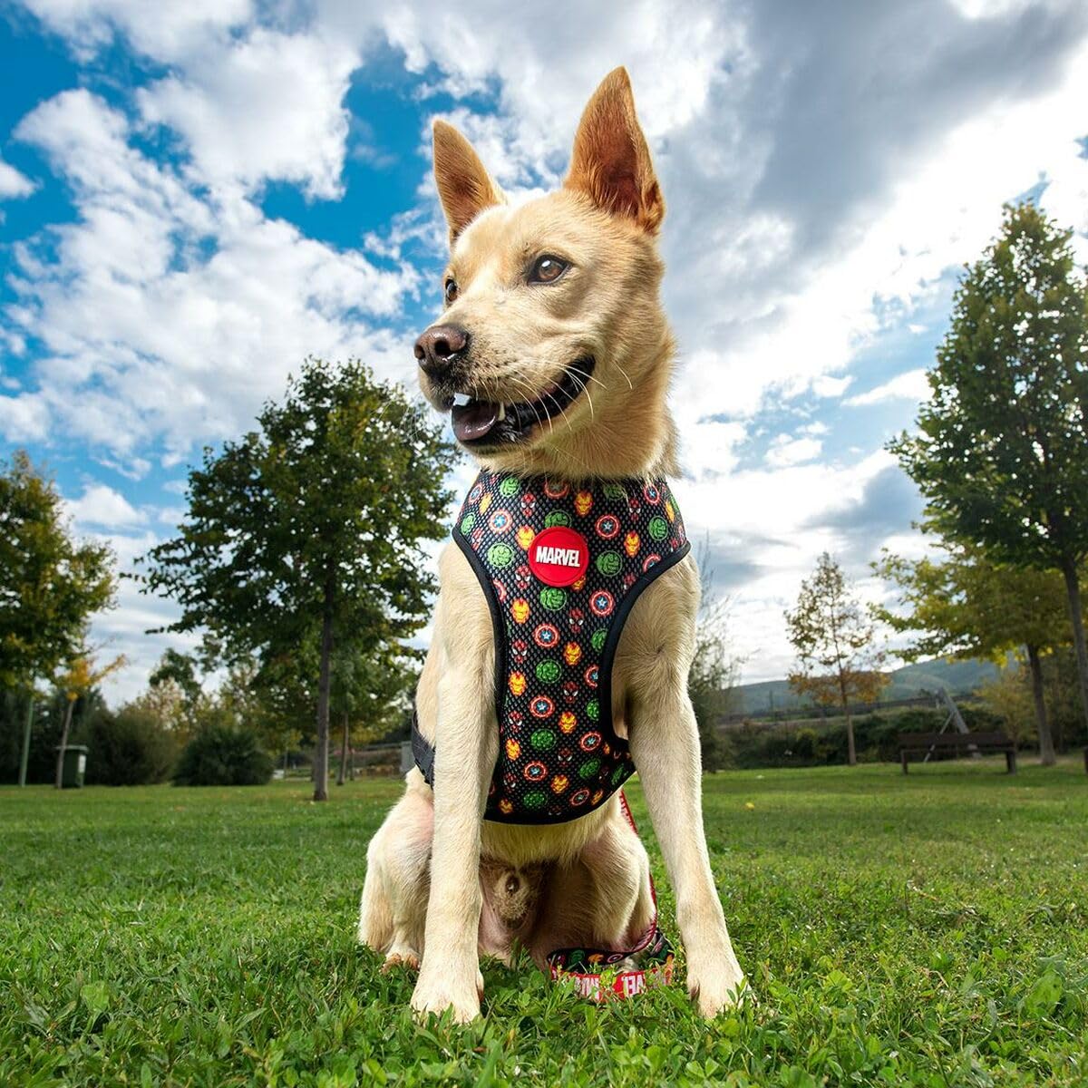 marvel-harnais-chien-r-versible-taille-m-rembourr image 6