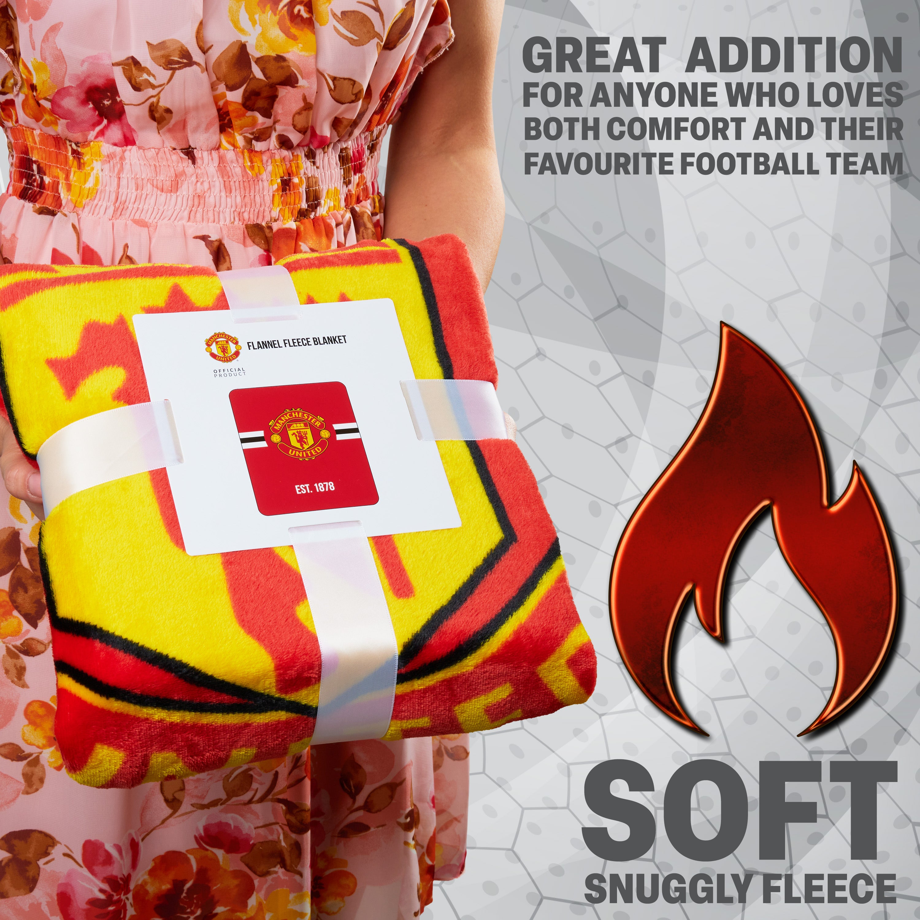 manchester-united-plaid-polaire-150x127-cm-supporter-football image 4