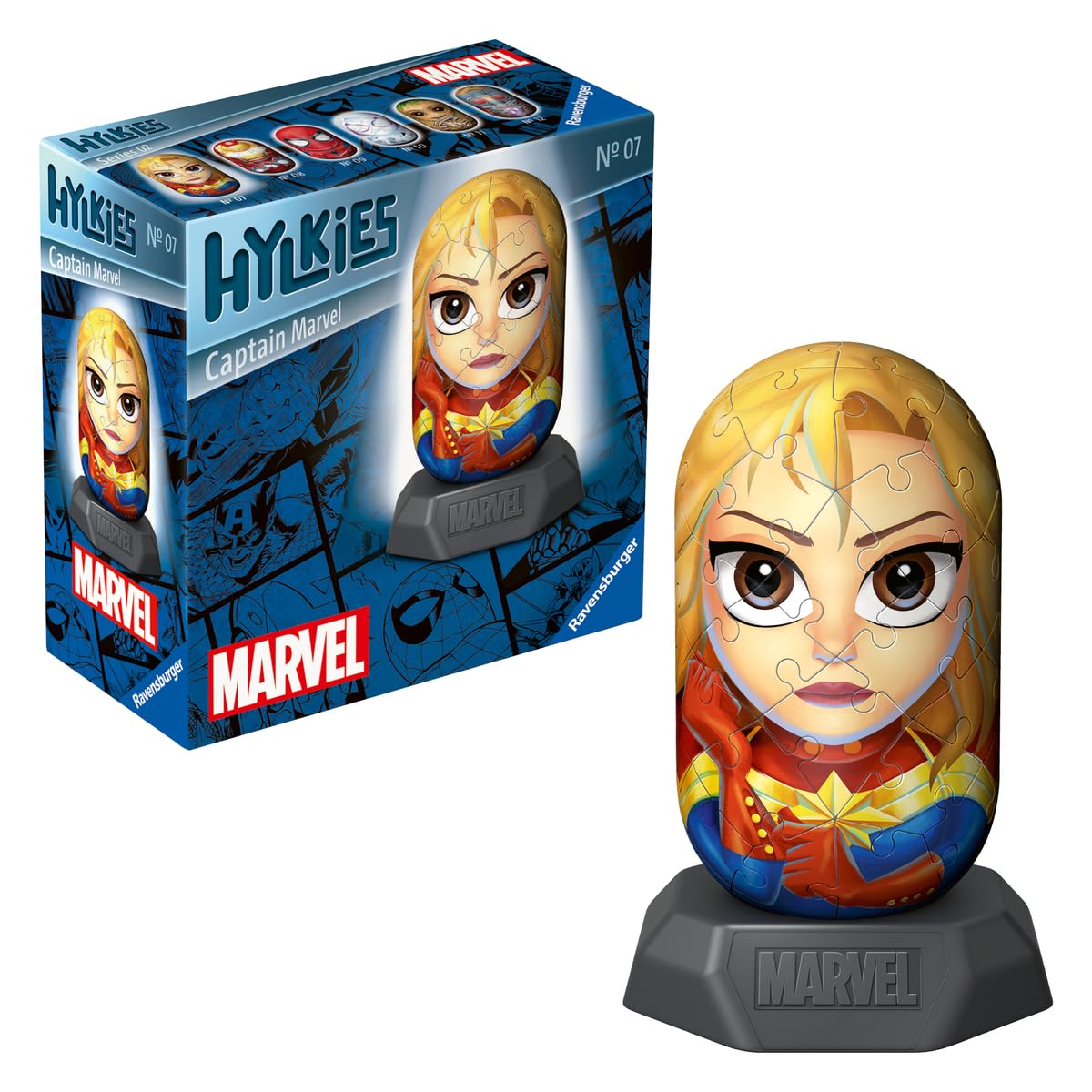 ravensburger-hylkies-07-captain-marvel-puzzle-3d-54-pi-ces image 5