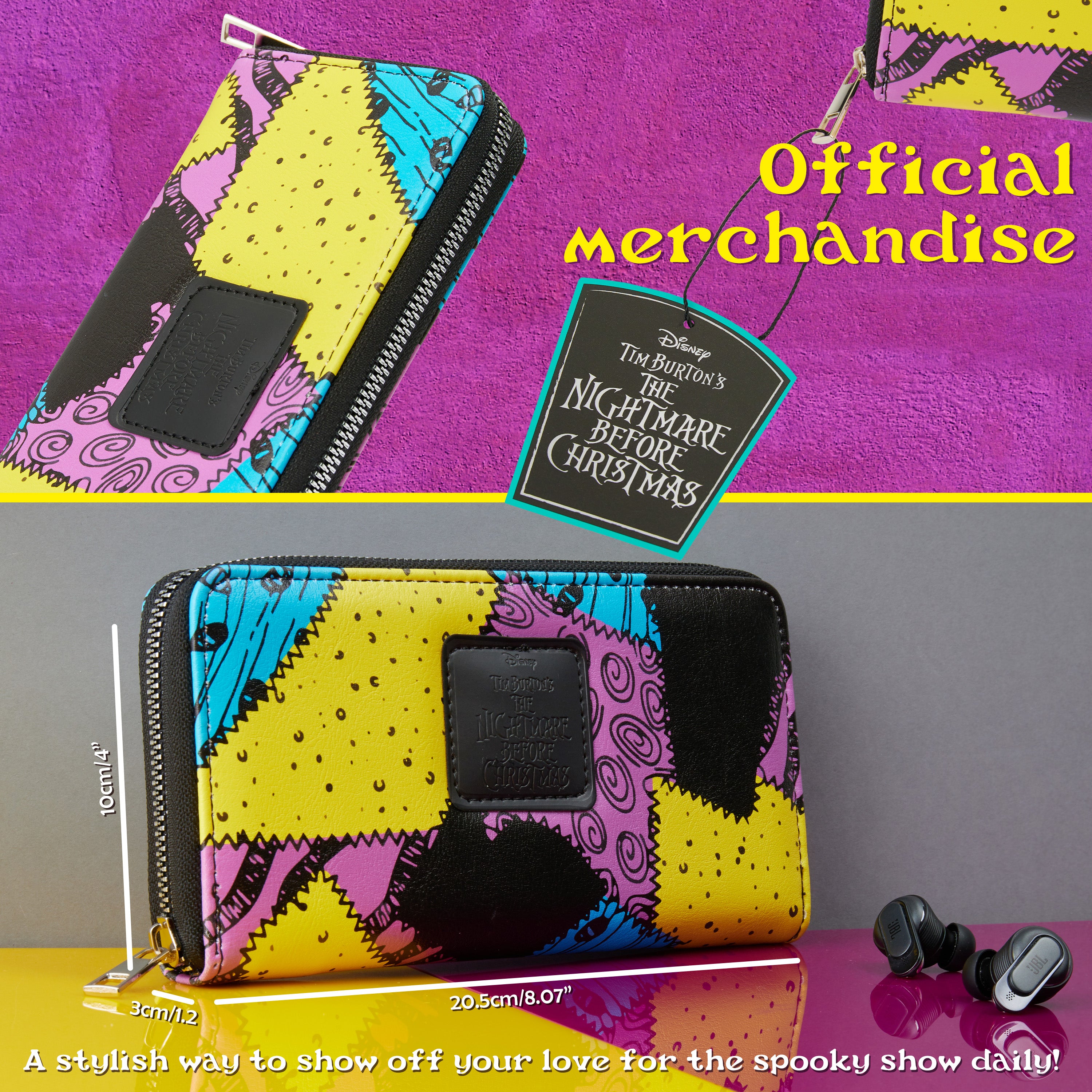 get-trend-nightmare-before-christmas-portefeuille-femme image 5